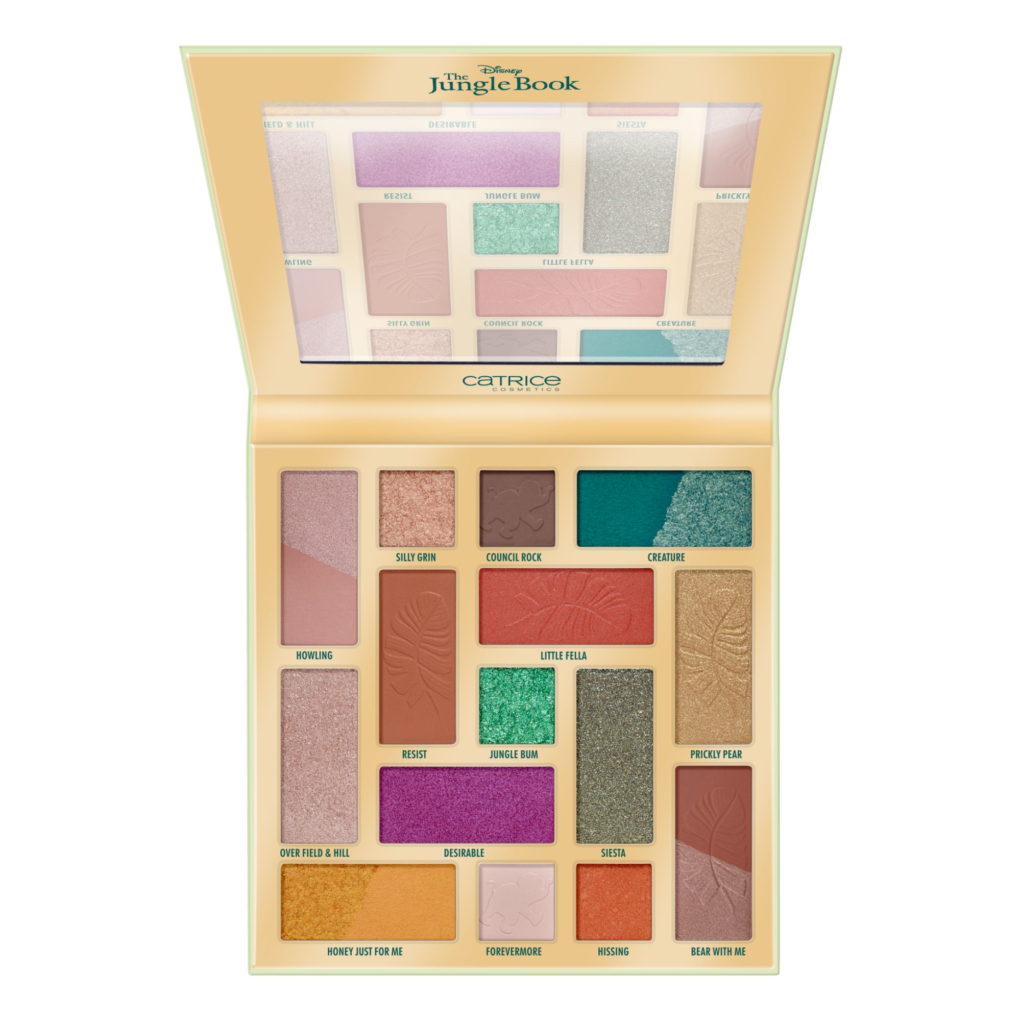Palette de Fards à Paupières - The Wonder Of Friendship - Disney The Jungle Book - Eyeshadow Palette Hathi Jr. & Mowgli Palette de Fards à Paupières - The Wonder Of Friendship - Disney The Jungle Book - Eyeshadow Palette Hathi Jr. & Mowgli