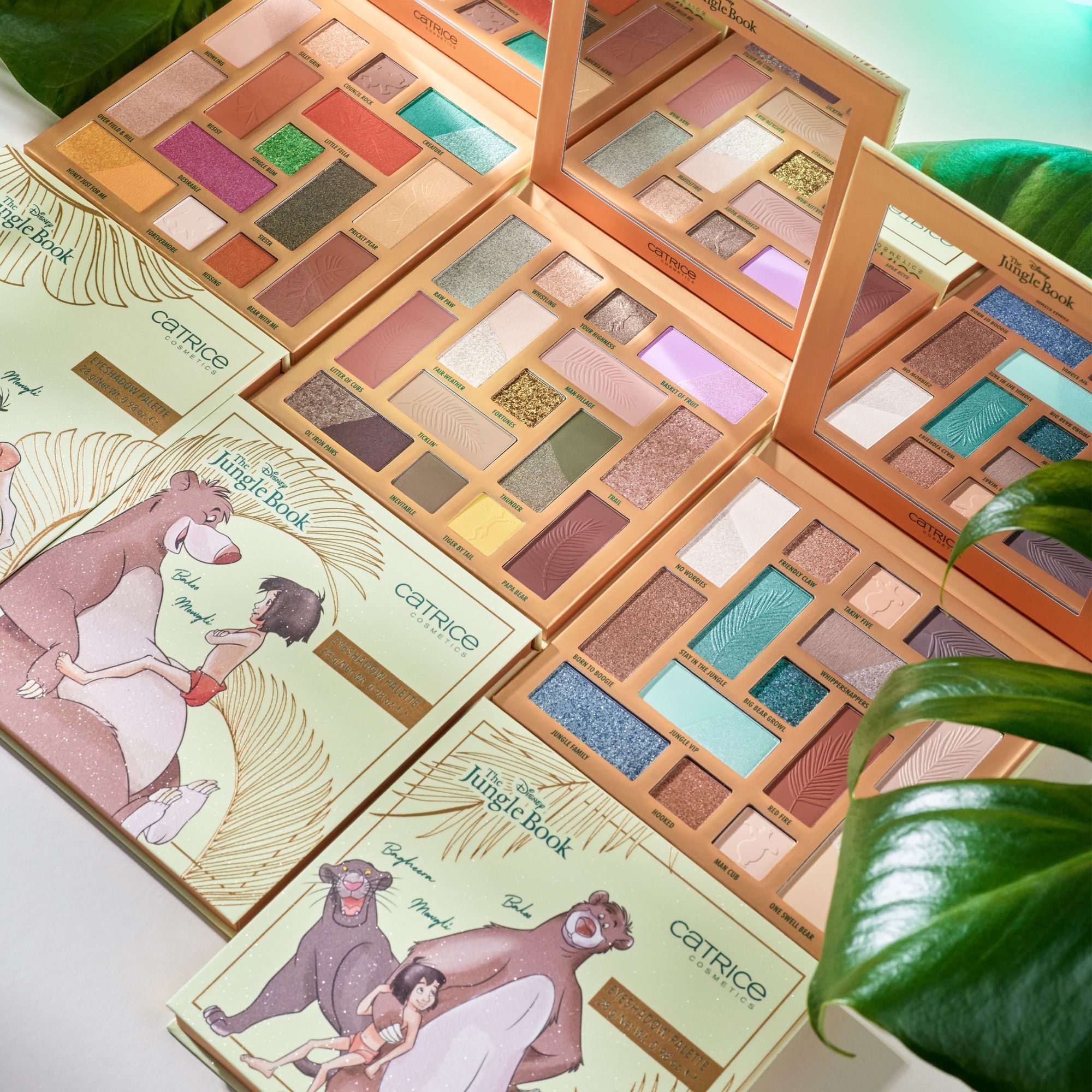 Palette de Fards à Paupières - The Wonder Of Friendship - Disney The Jungle Book - Eyeshadow Palette Hathi Jr. & Mowgli Palette de Fards à Paupières - The Wonder Of Friendship - Disney The Jungle Book - Eyeshadow Palette Hathi Jr. & Mowgli