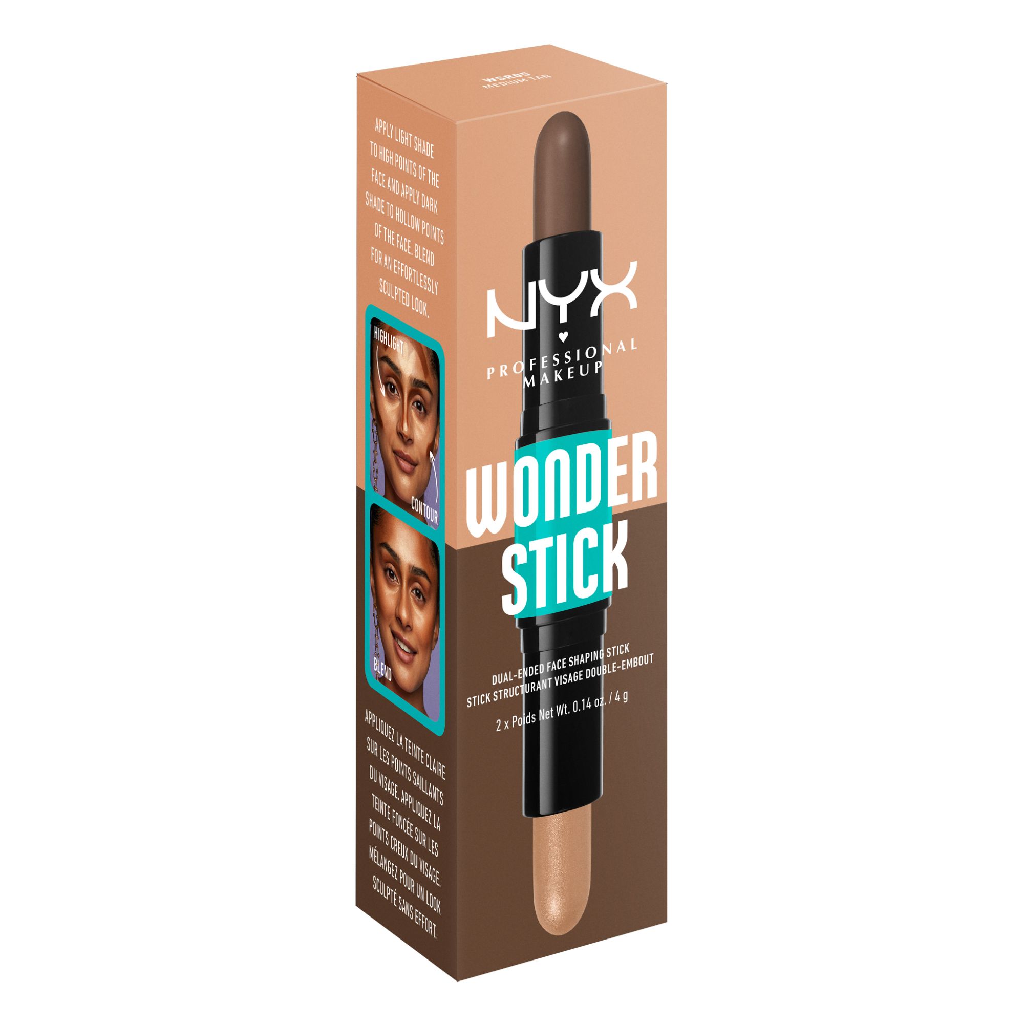 Wonder Stick - Dual-Ended Face Shaping Stick -- Contour & Highlighter Stick Wonder Stick - Dual-Ended Face Shaping Stick -- Contour & Highlighter Stick