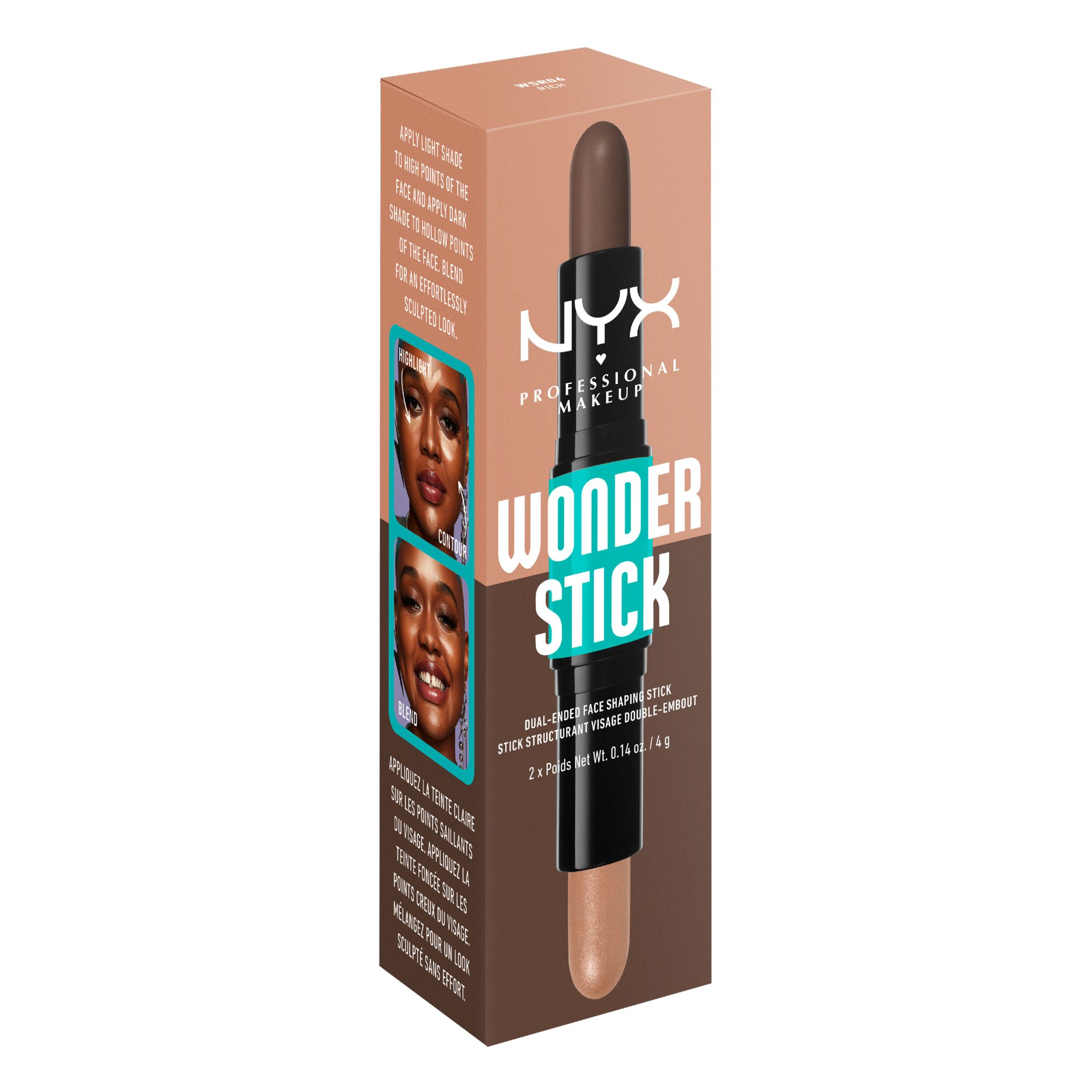 Wonder Stick - Dual-Ended Face Shaping Stick -- Contour & Highlighter Stick Wonder Stick - Dual-Ended Face Shaping Stick -- Contour & Highlighter Stick