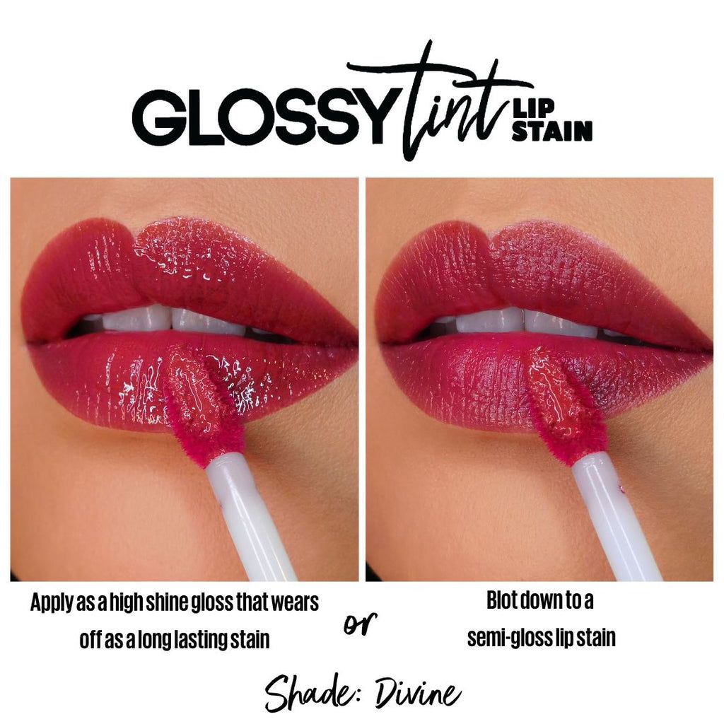 Glossy Tint Lip Stain -- Flüssig-Lippenstift Glossy Tint Lip Stain -- Flüssig-Lippenstift