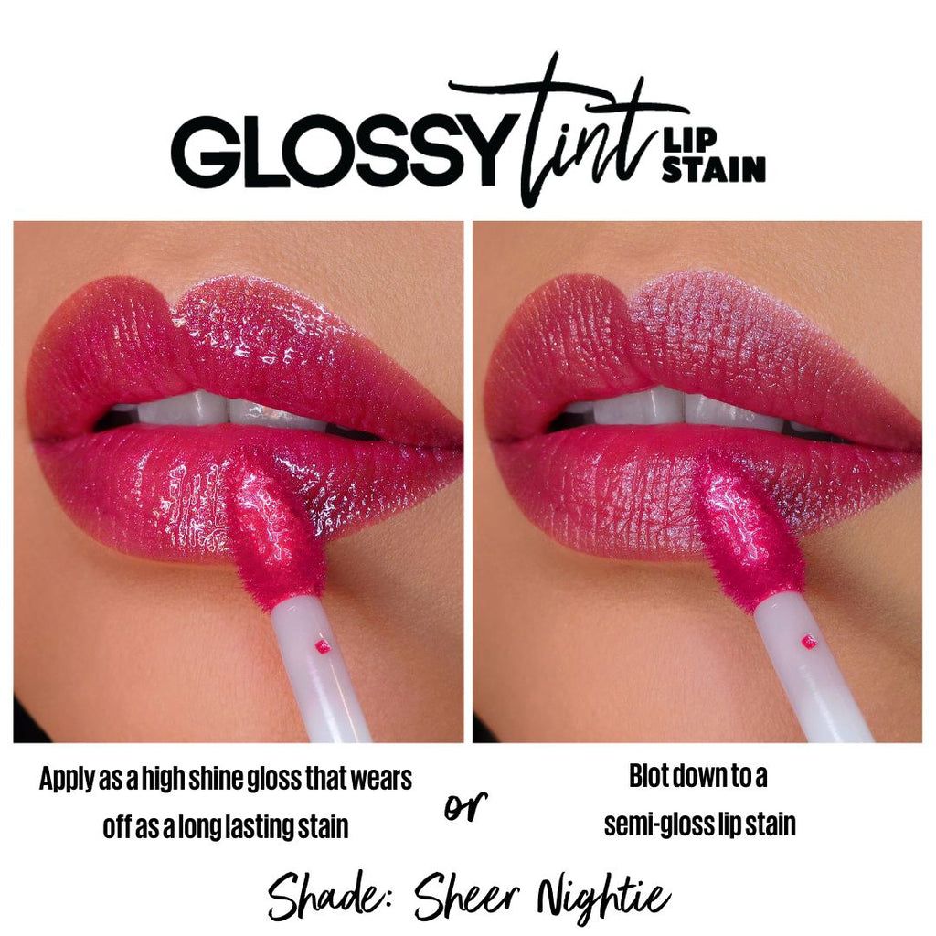 Glossy Tint Lip Stain -- Flüssig-Lippenstift Glossy Tint Lip Stain -- Flüssig-Lippenstift