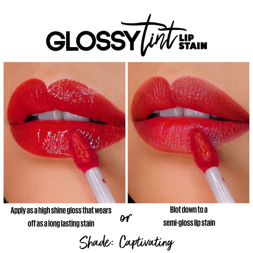Glossy Tint Lip Stain -- Flüssig-Lippenstift Glossy Tint Lip Stain -- Flüssig-Lippenstift