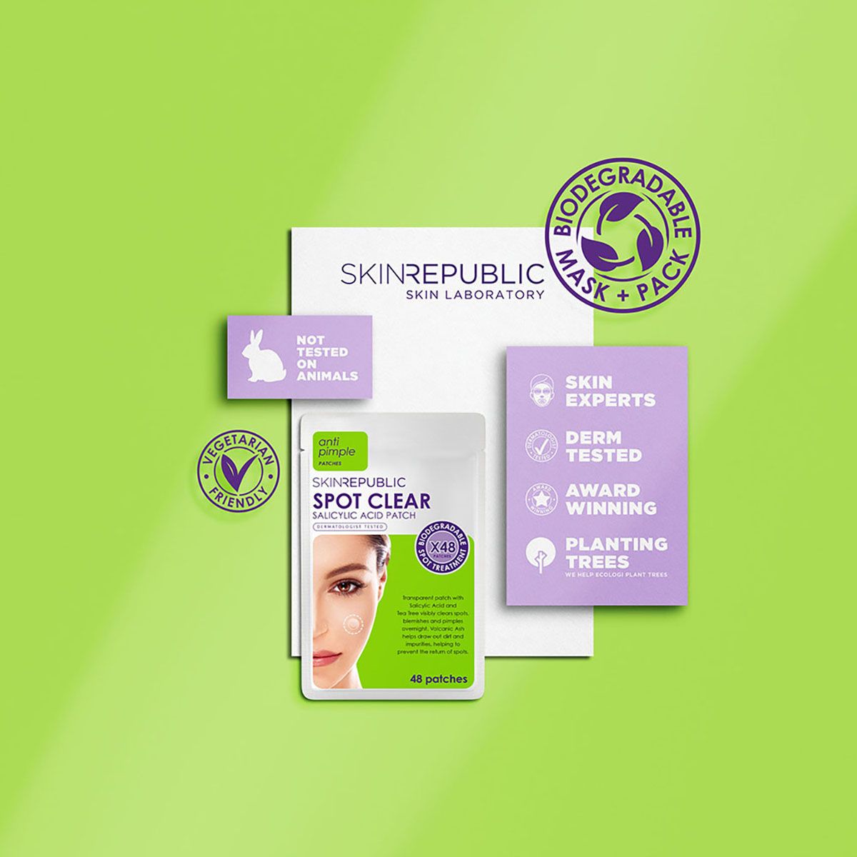 Spot Clear Salicylic  Acid Patch (48 Stück)