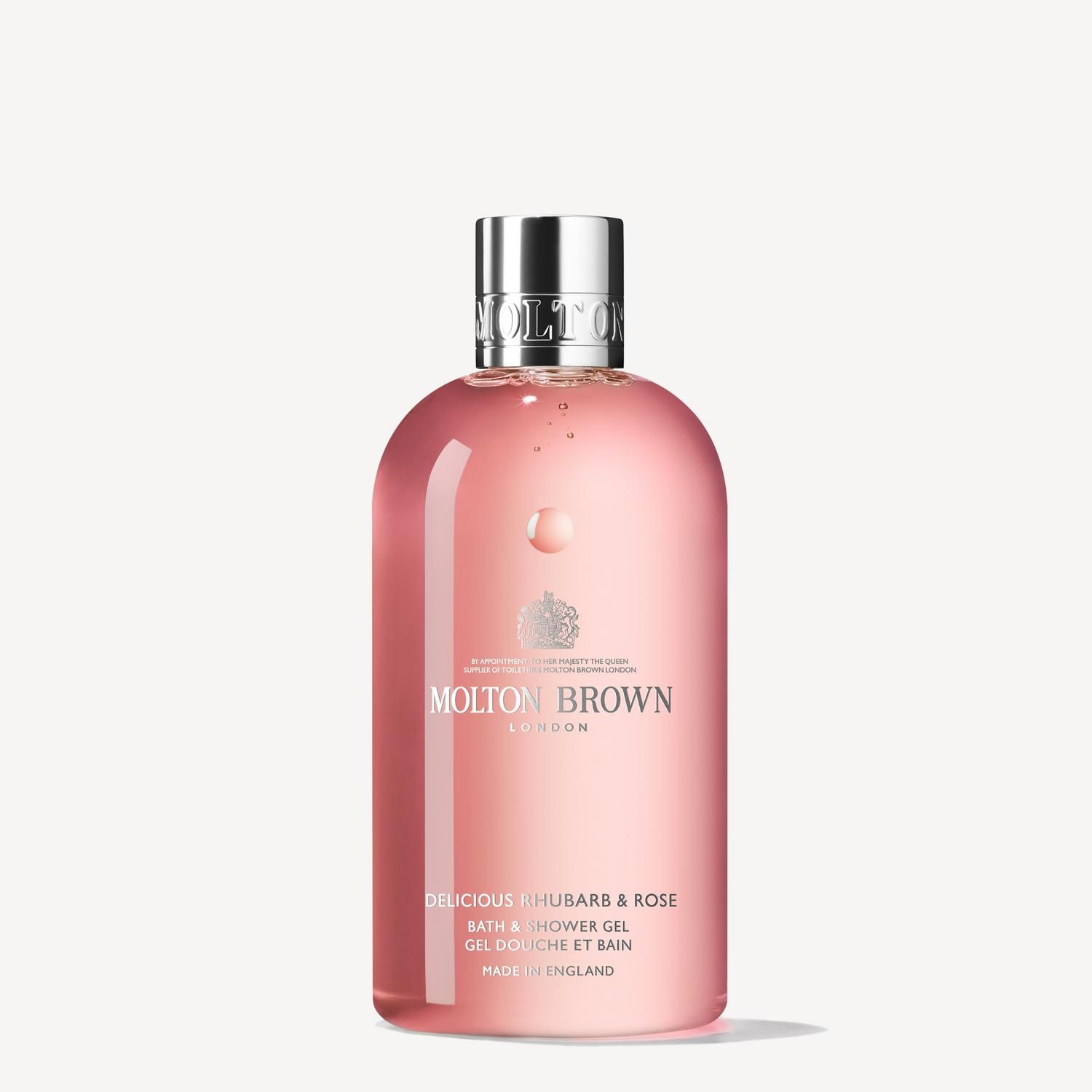 Delicious Rhubarb & Rose Bath & Shower Gel Delicious Rhubarb & Rose Bath & Shower Gel