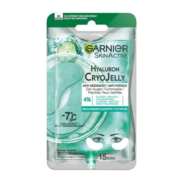 Eye Patches - SkinActive - Hyaluron Cryo Jelly Gel-Augen-Tuchmaske Eye Patches - SkinActive - Hyaluron Cryo Jelly Gel-Augen-Tuchmaske