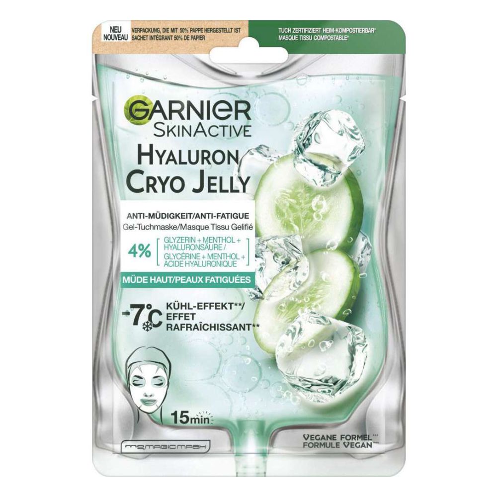 Face Mask - SkinActive - Hyaluron Cryo Jelly Gel-Tuchmaske Face Mask - SkinActive - Hyaluron Cryo Jelly Gel-Tuchmaske