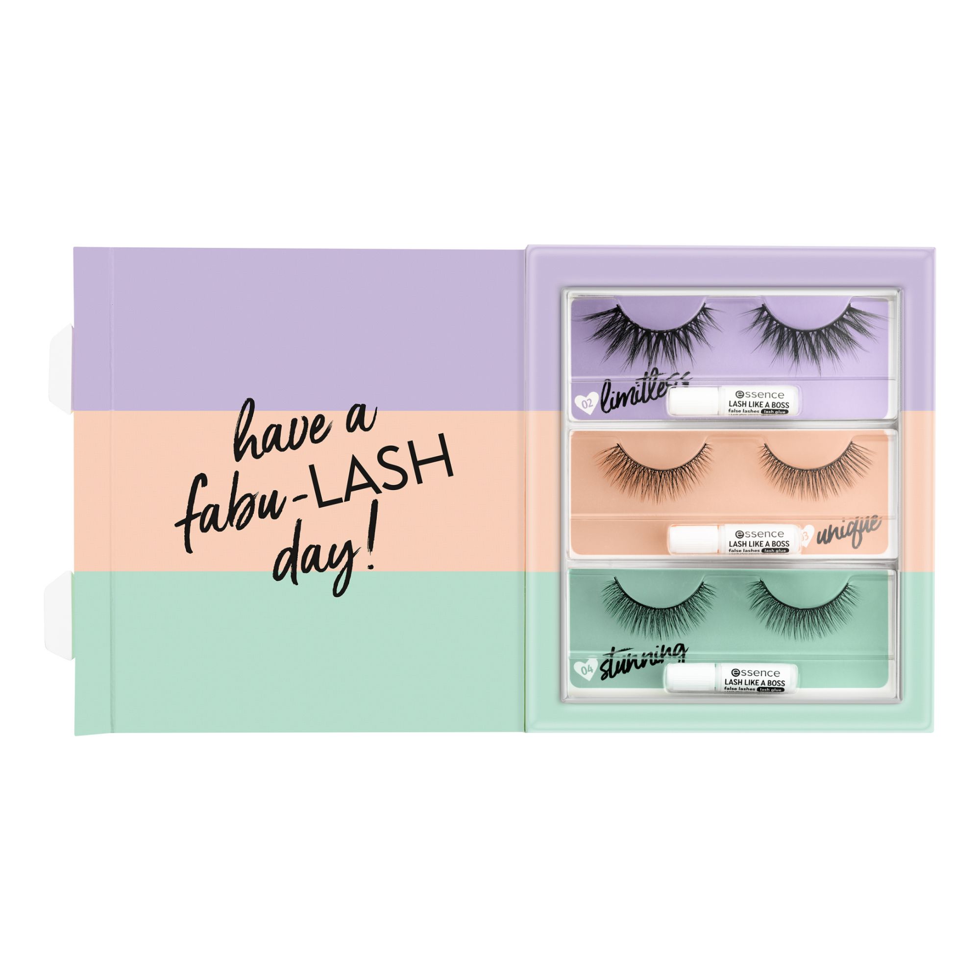 Set Faux Cils - Lash Like A Boss - False Lashes Set Set Faux Cils - Lash Like A Boss - False Lashes Set