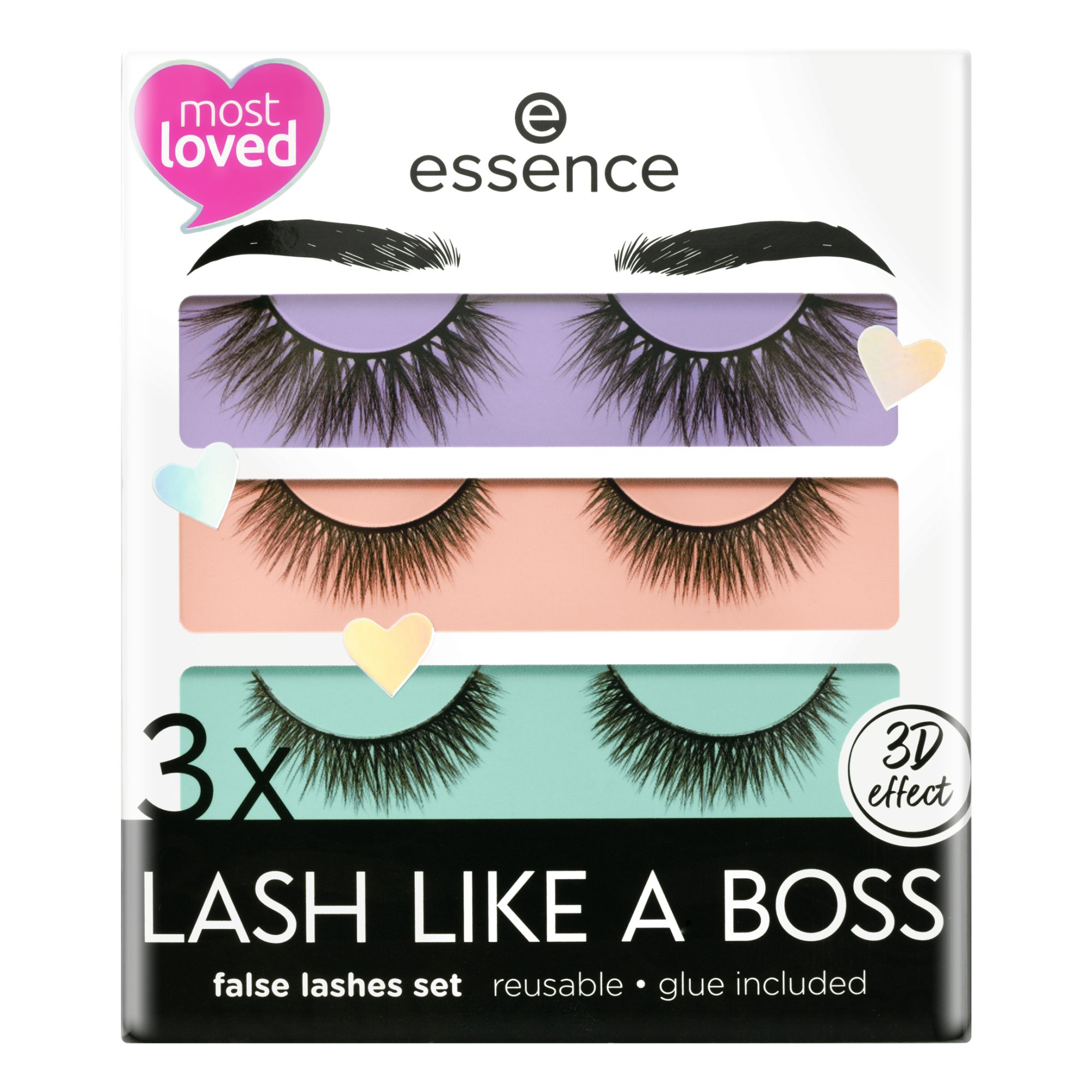 Set Faux Cils - Lash Like A Boss - False Lashes Set Set Faux Cils - Lash Like A Boss - False Lashes Set
