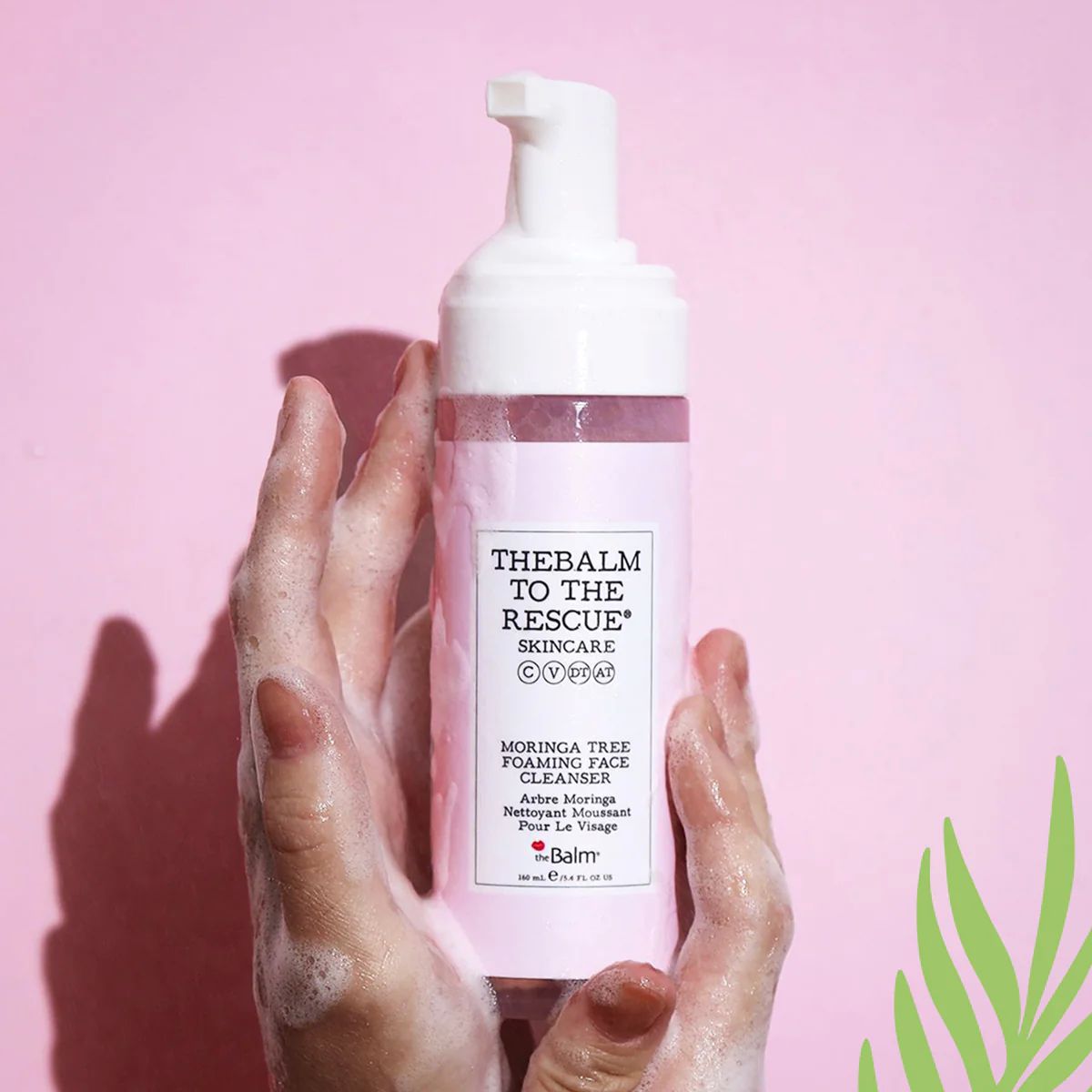 Nettoyant Moussant - theBalm To The Rescue Moringa Tree Foaming Face Cleanser Nettoyant Moussant - theBalm To The Rescue Moringa Tree Foaming Face Cleanser