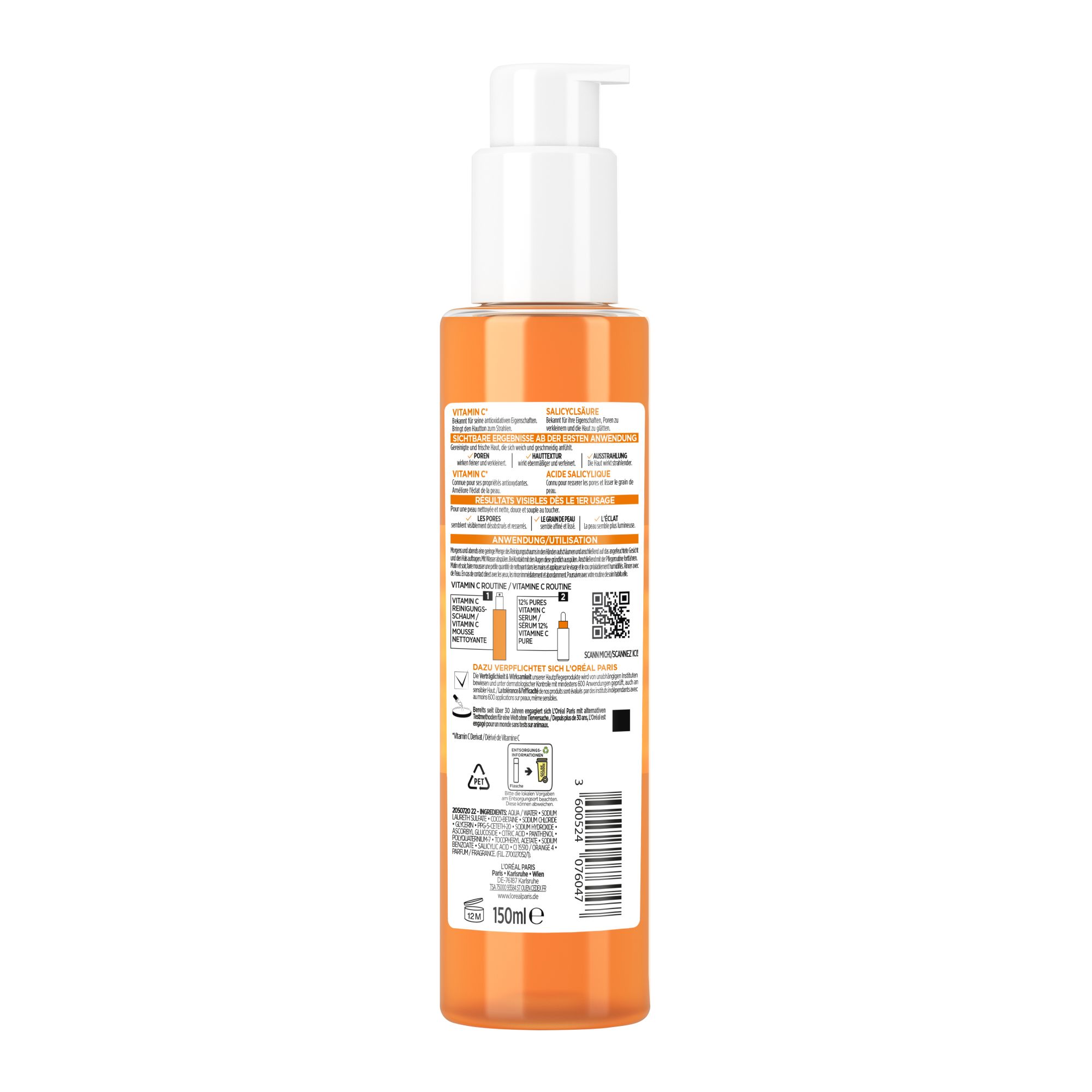 Revitalift - Vitamin C -- Gesichtsreinigungsschaum