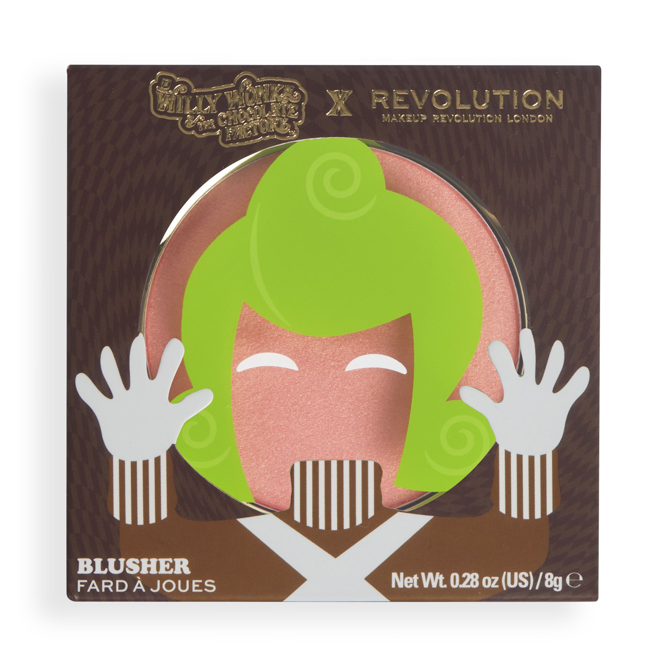 Enlumineur - Willy Wonka & The Chocolate Factory x Revolution - Oompa Loompa Blusher Enlumineur - Willy Wonka & The Chocolate Factory x Revolution - Oompa Loompa Blusher