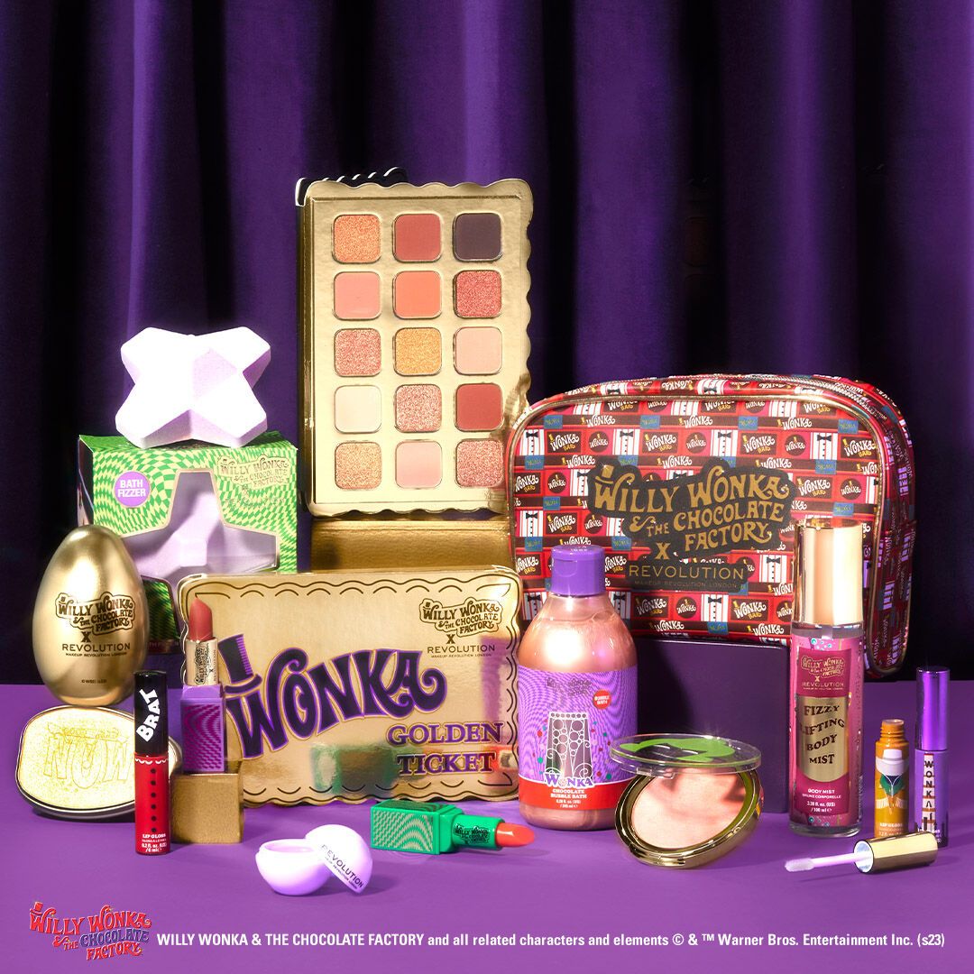 Willy Wonka & The Chocolate Factory x Revolution - Lip Gloss Willy Wonka & The Chocolate Factory x Revolution - Lip Gloss