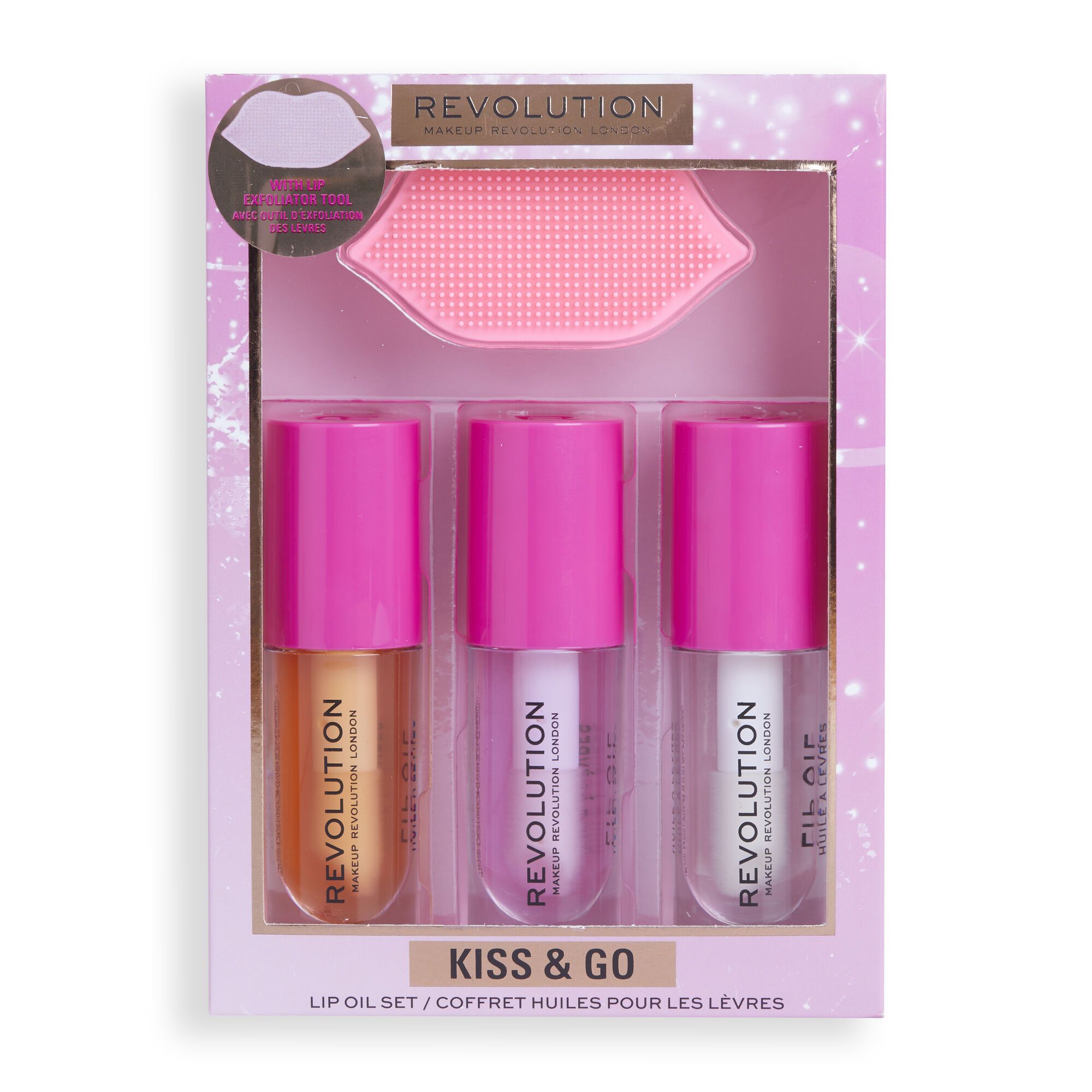 Set Huile à Lèvres - Kiss & Go Lip Oil Set