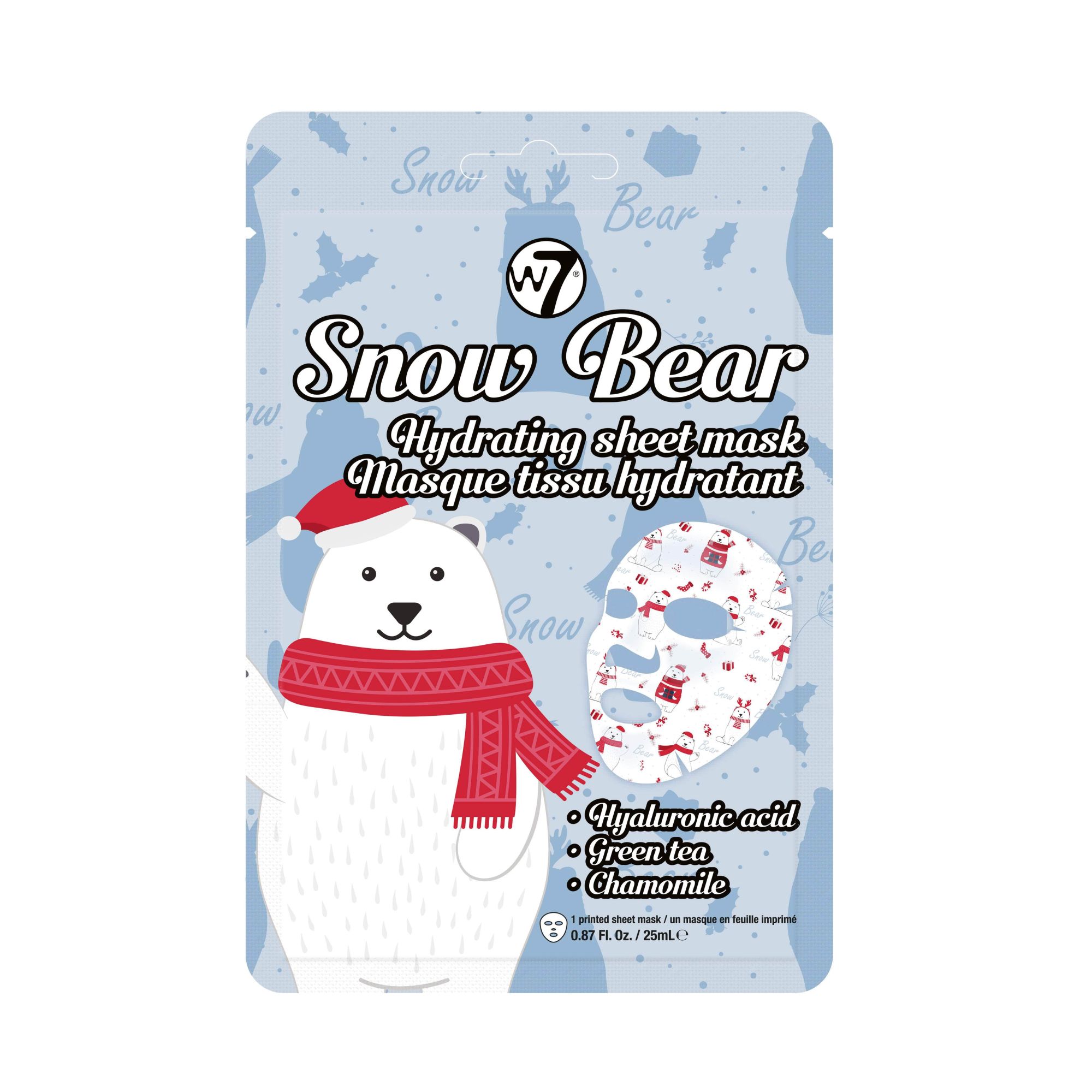 Masque Tissu Hydratant - Snow Bear Hydrating Sheet Mask Masque Tissu Hydratant - Snow Bear Hydrating Sheet Mask