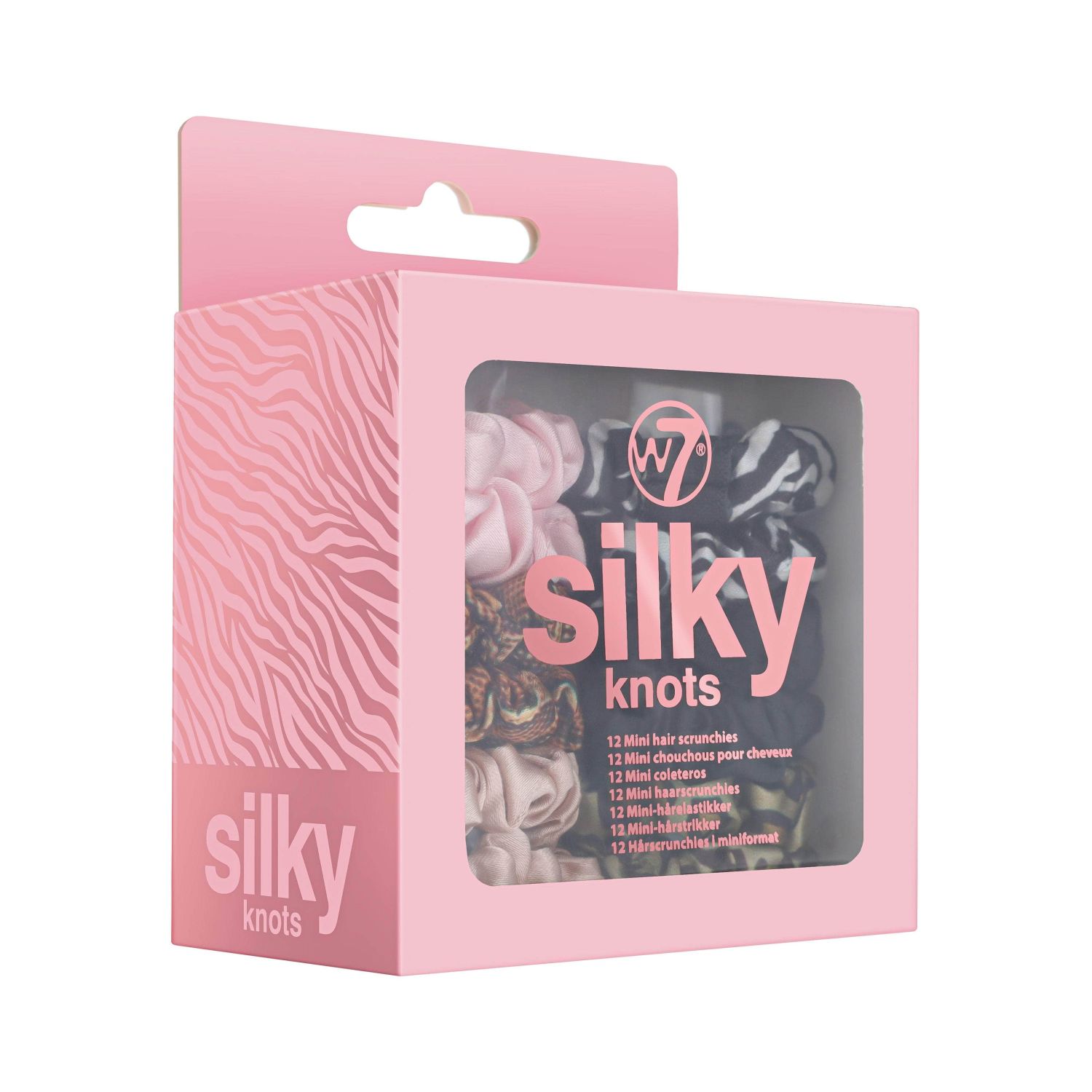 Silky Knots Mini Hair Scrunchies (12 Stück) -- Mini Haargummi-Set