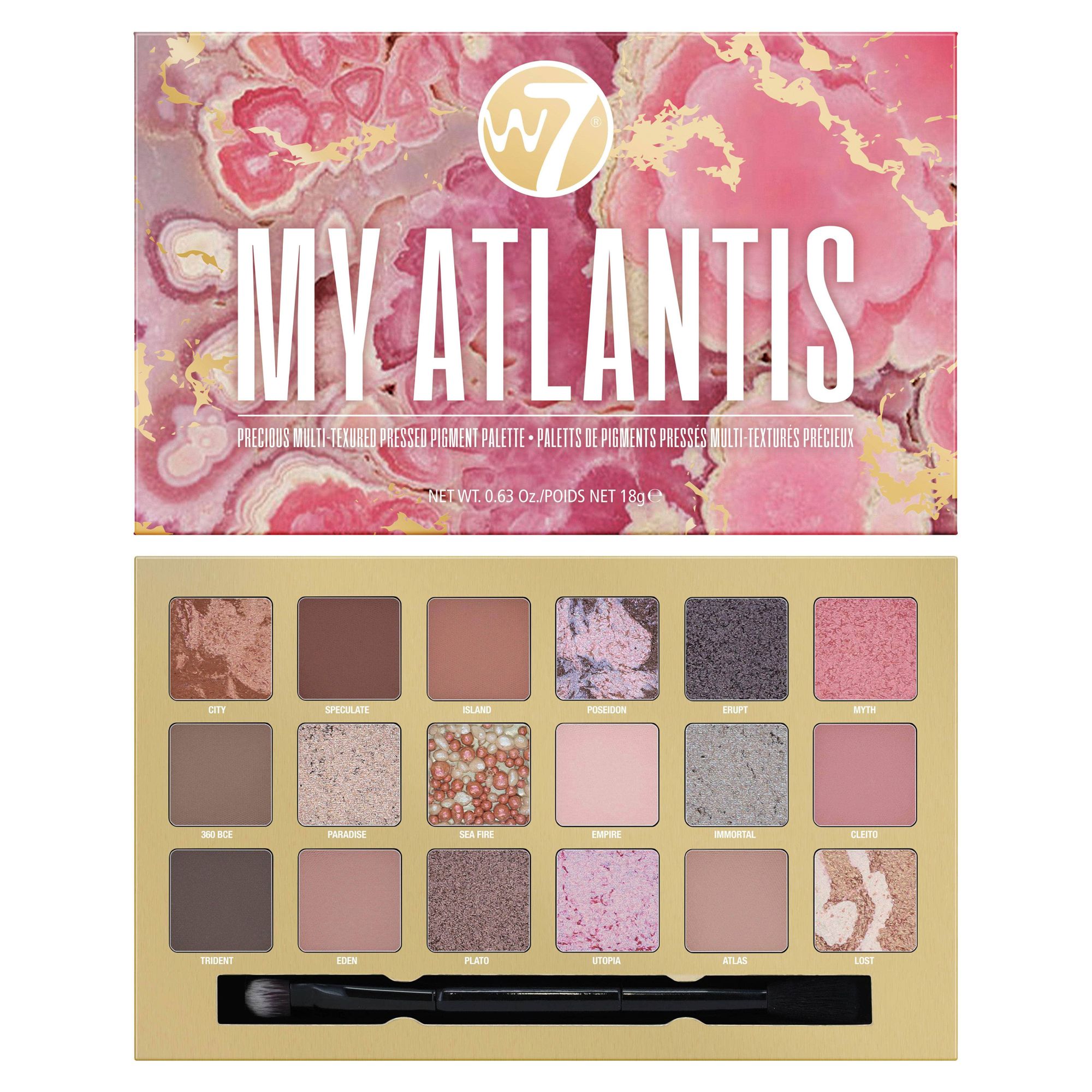 Eyeshadow Palette - My Atlantis Pressed Pigment Palette