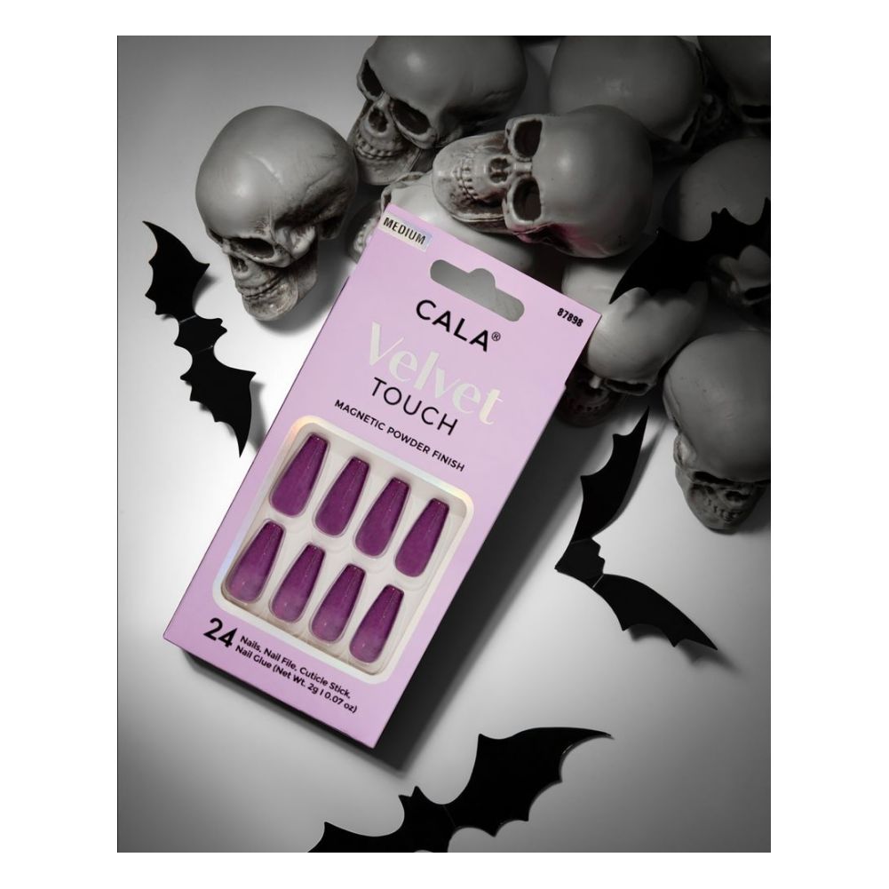 False Nails - Velvet Touch (24 Pieces)