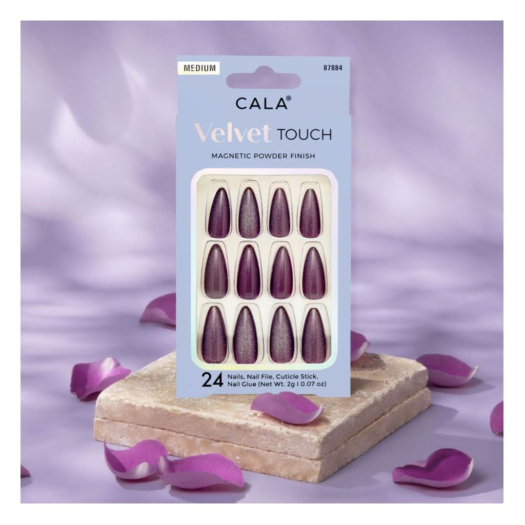 Faux Ongles - Velvet Touch (24 Pièces)