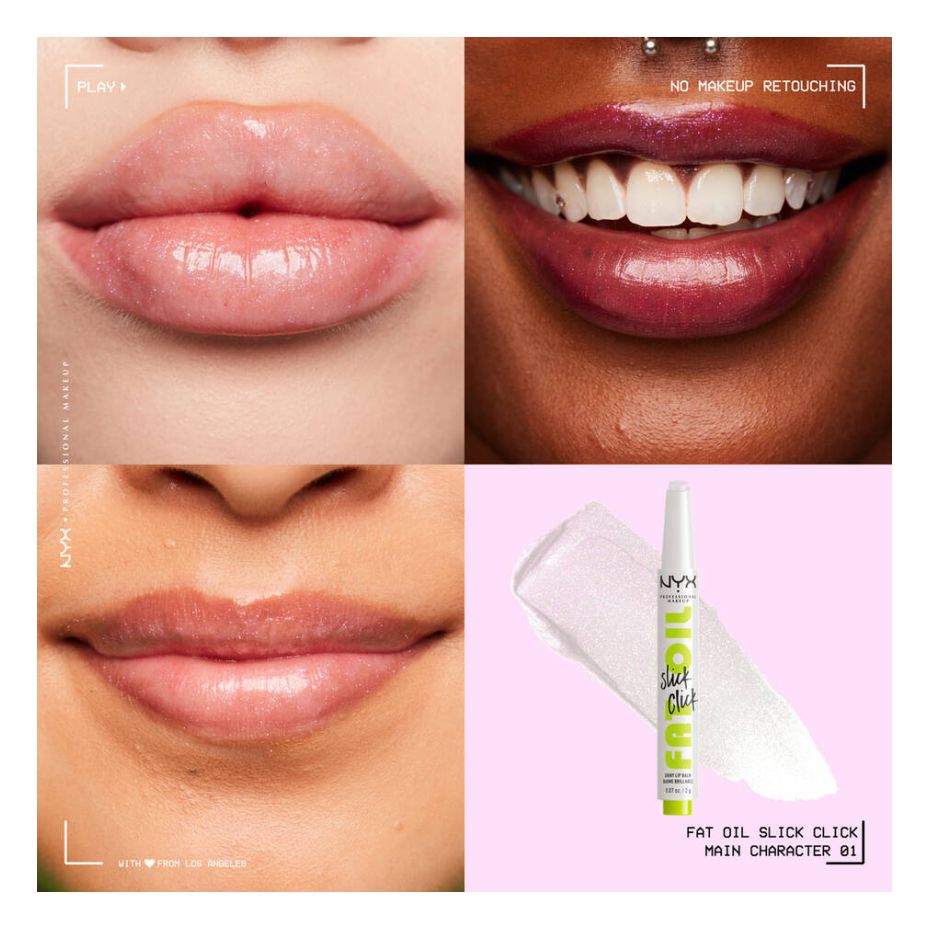 Baume à Lèvres - Fat Oil Slick Click Shiny Lip Balm