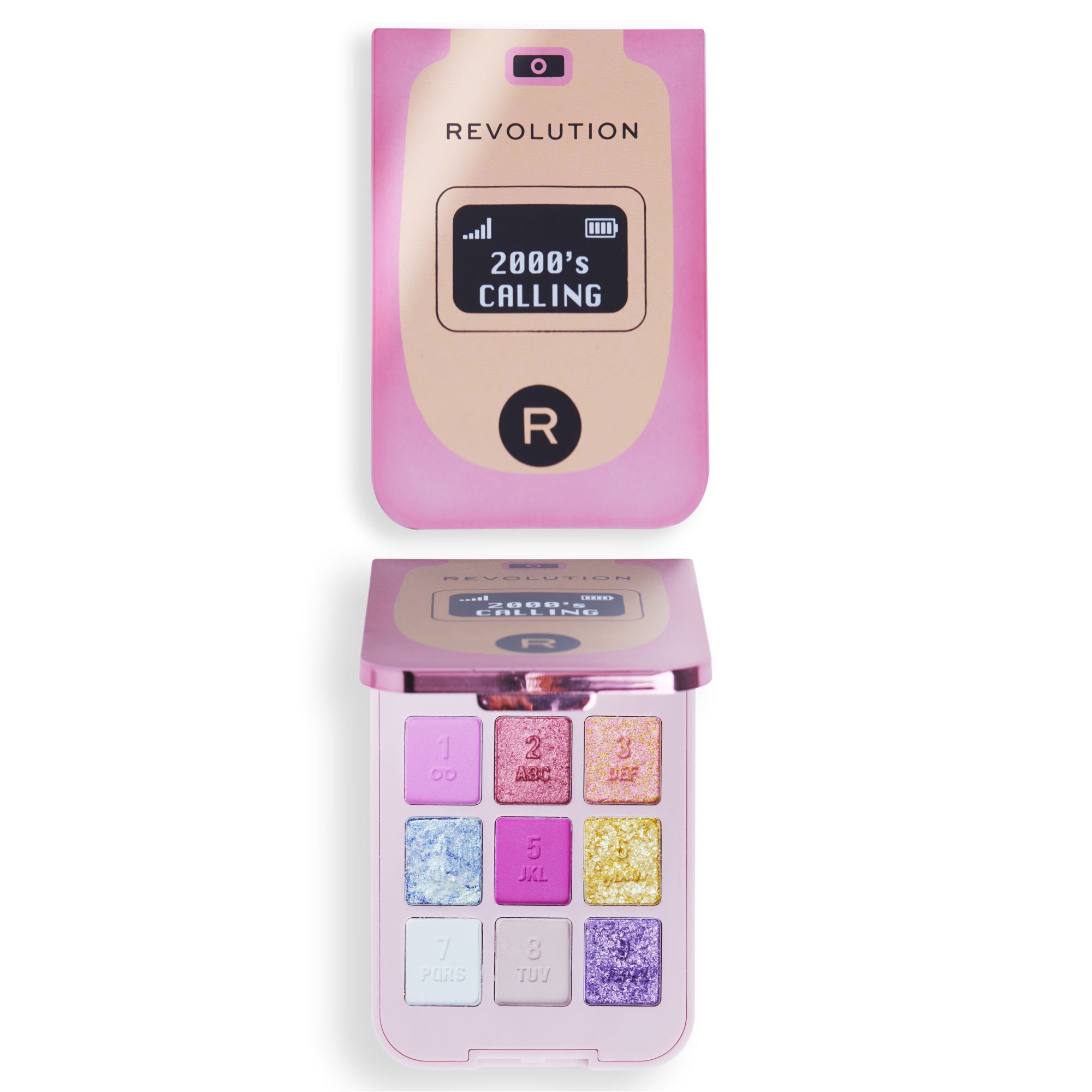 Y2k Baby Flip Phone Eyeshadow Palette -- Lidschatten-Palette Y2k Baby Flip Phone Eyeshadow Palette -- Lidschatten-Palette