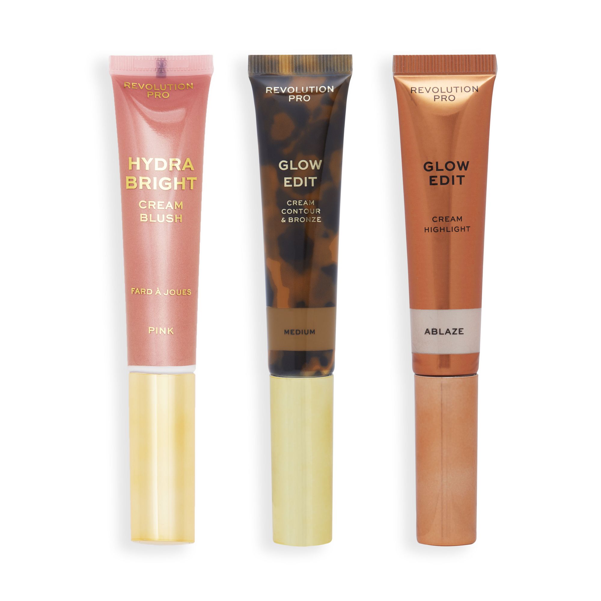 Cream Wand Trio -- Blush, Bronzer, Highlighter Cream Wand Trio -- Blush, Bronzer, Highlighter