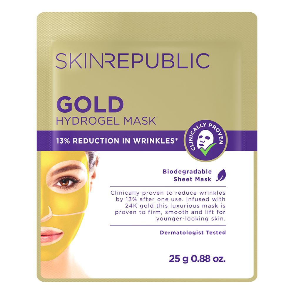 Gold Hydrogel Mask -- Gesichtsmaske Gold Hydrogel Mask -- Gesichtsmaske