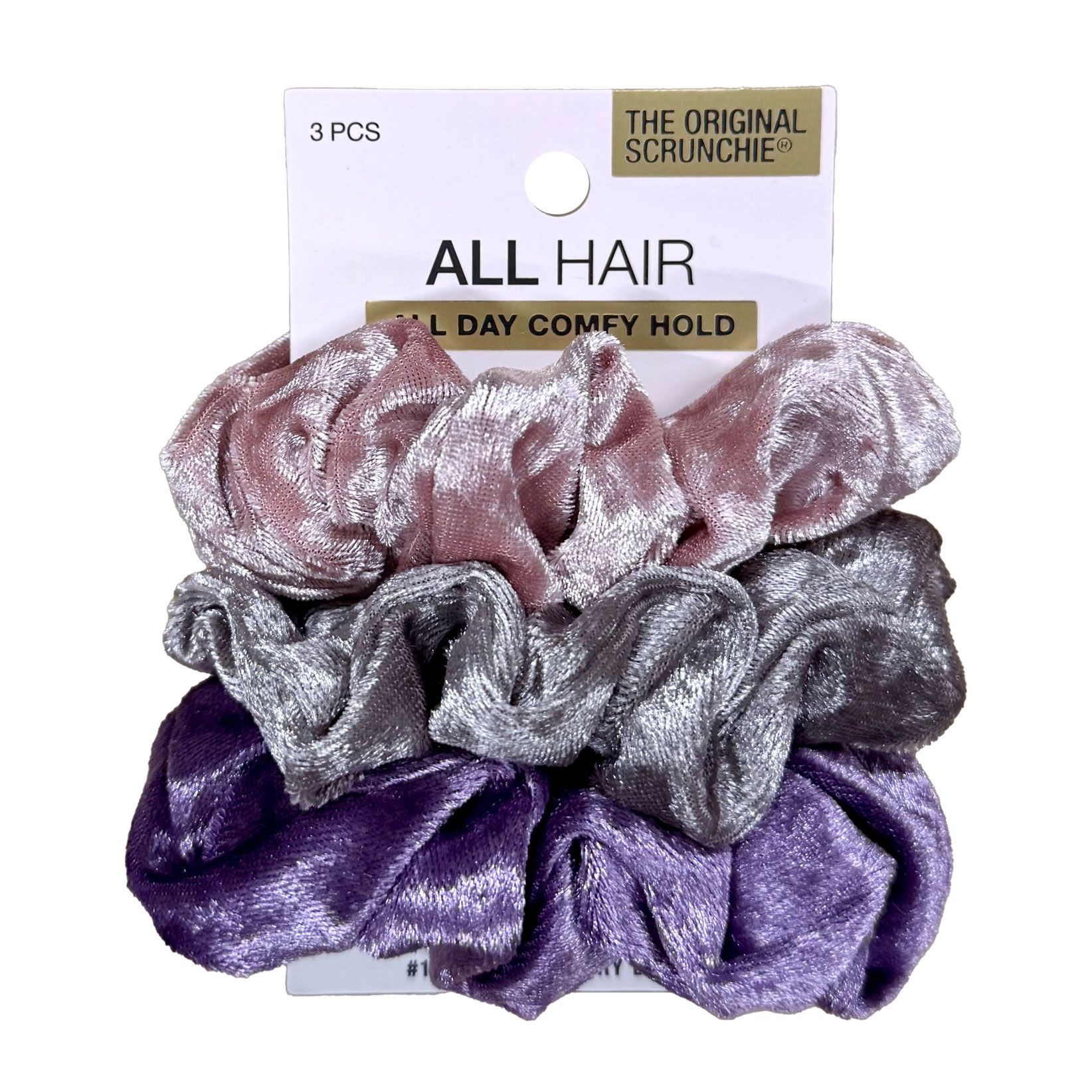 The Original Scrunchie® Velvet (3 Stück) -- Haargummi-Set