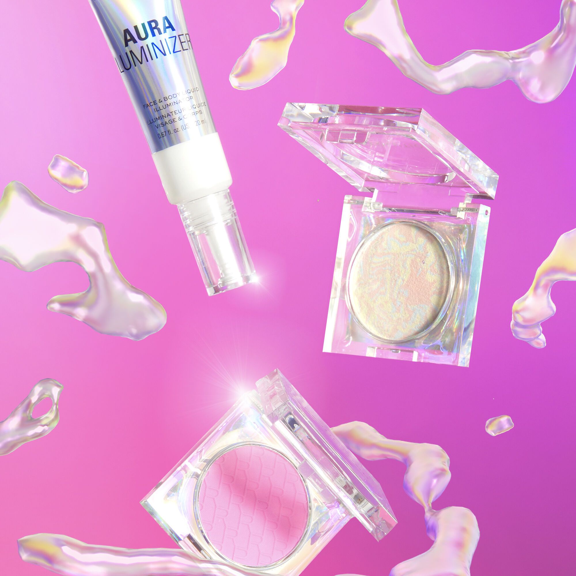 Mood Switch Aura Luminizer - Face & Body Liquid Illuminator -- Highlighter