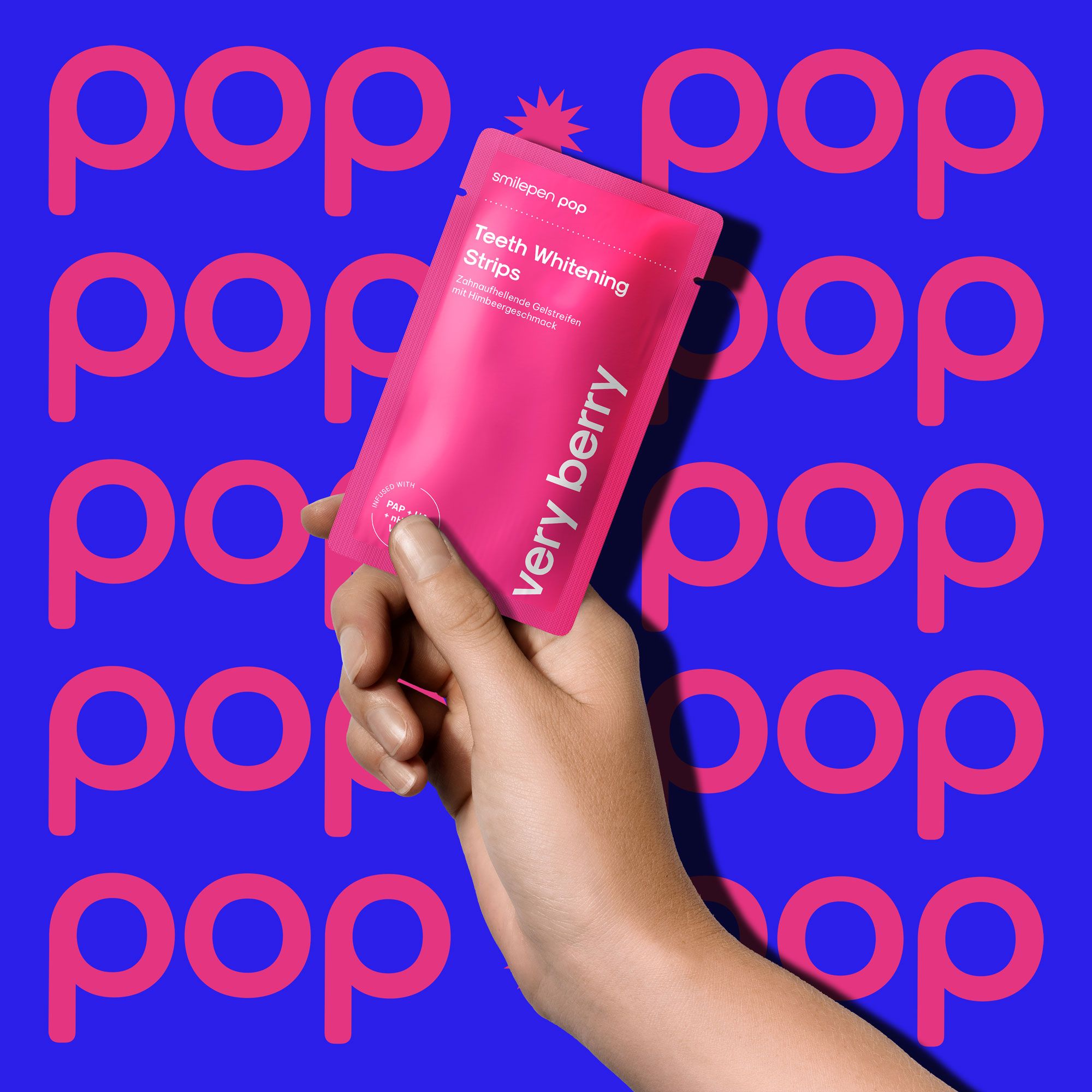 Pop Teeth Whitening Strips (7 Pièces)