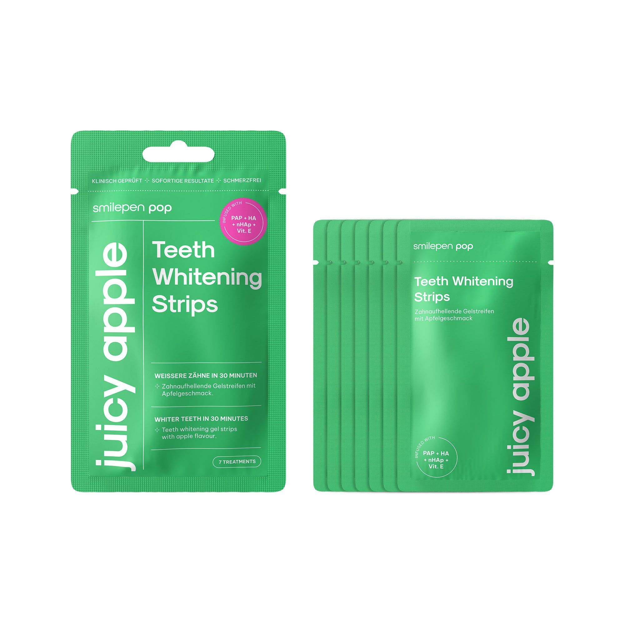 Pop Teeth Whitening Strips (7 Pièces)