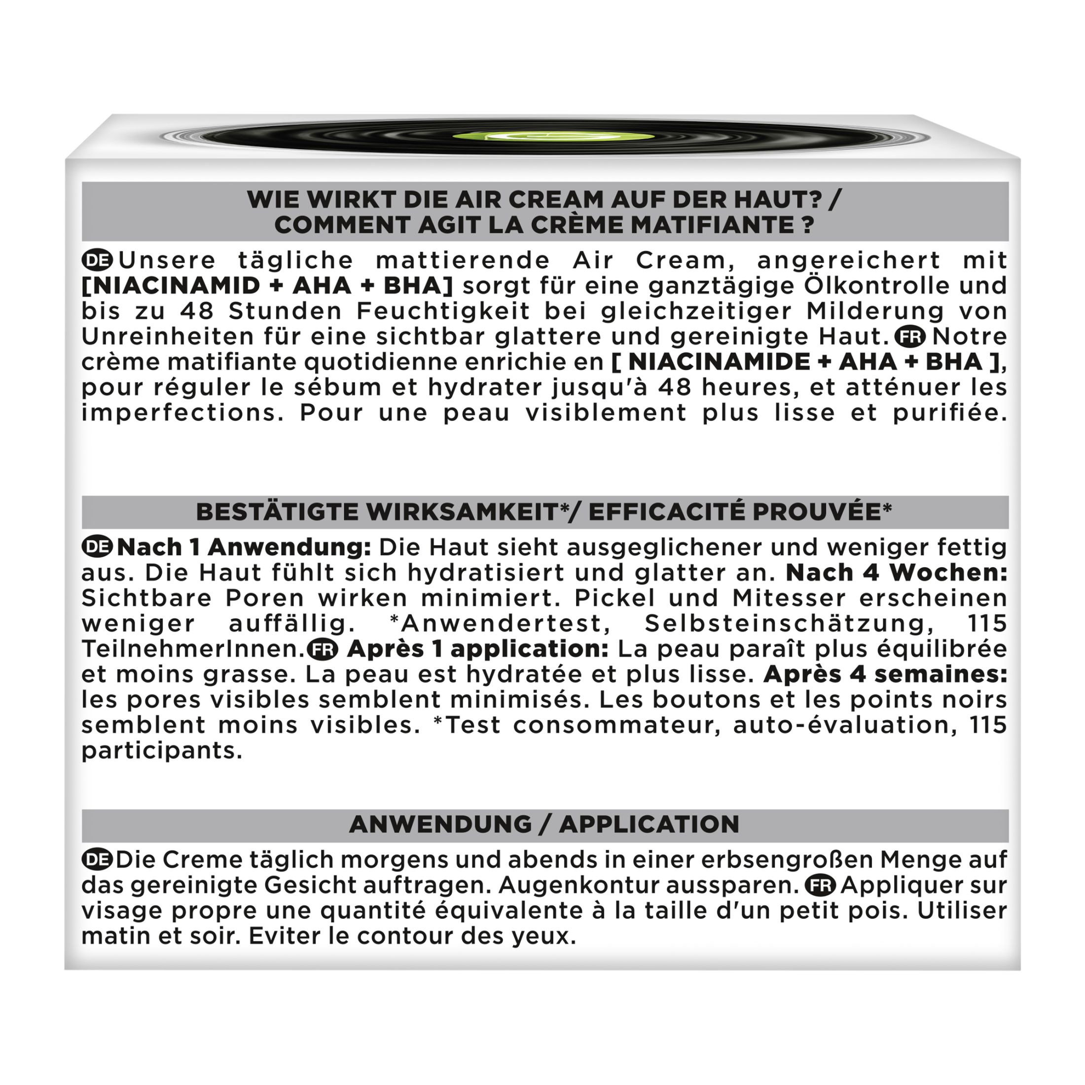 Crème Pour Le Visage - Hautklar - Mattierende Air Cream