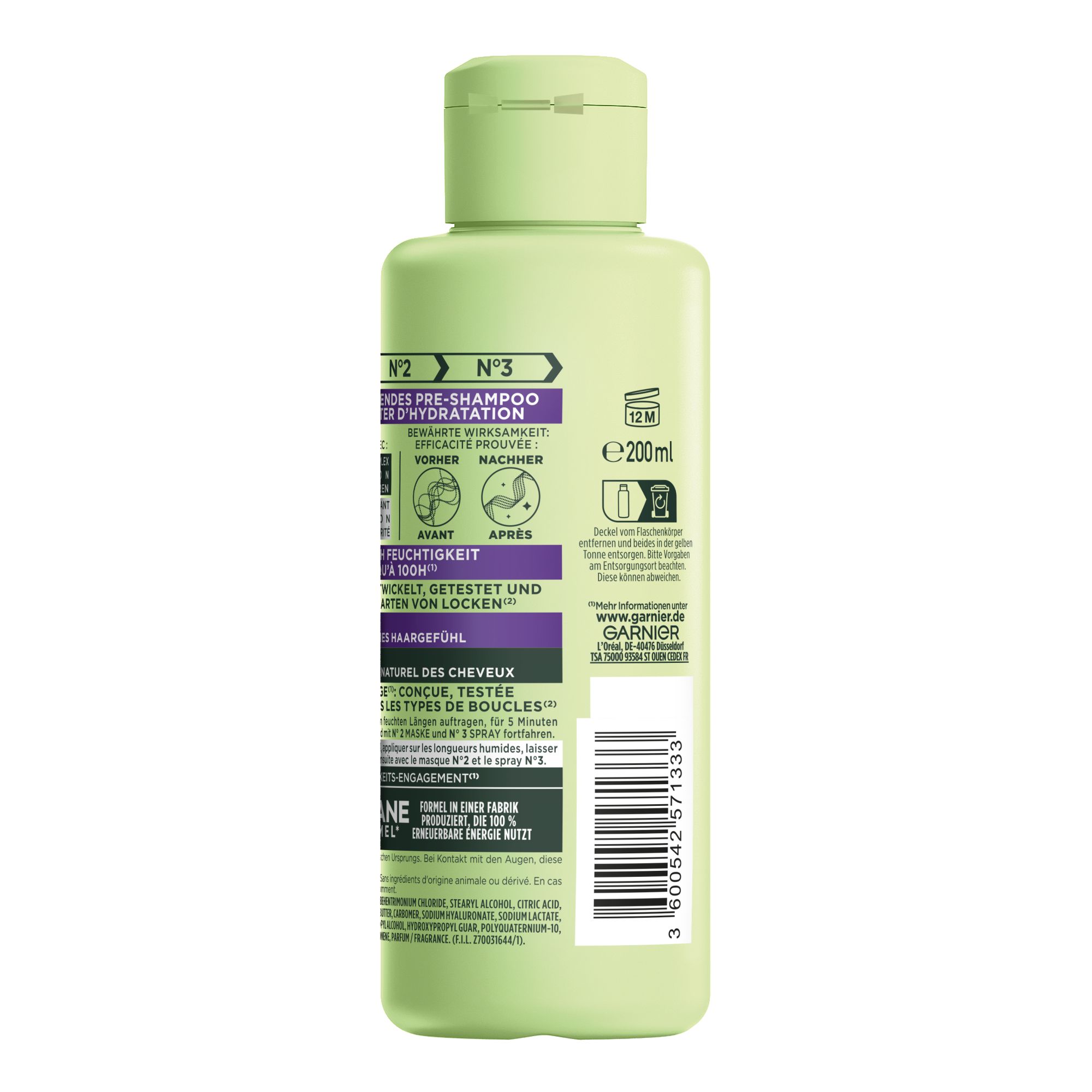 Fructis - Locken Methode Pre-Shampoo Fructis - Locken Methode Pre-Shampoo