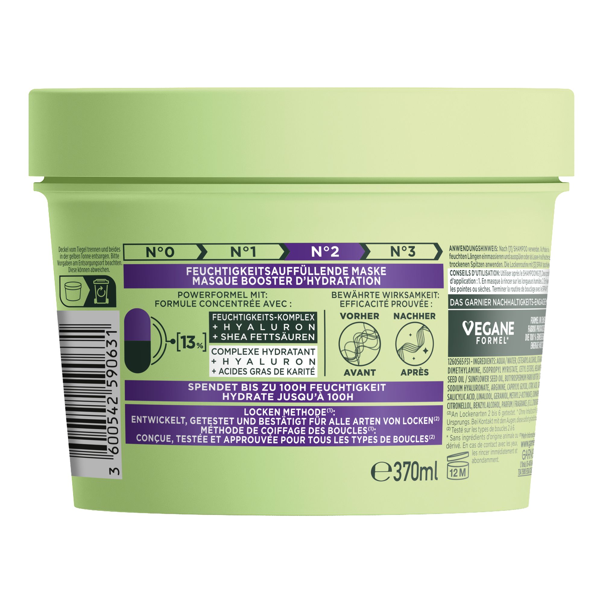 Fructis - Locken Methode Maske