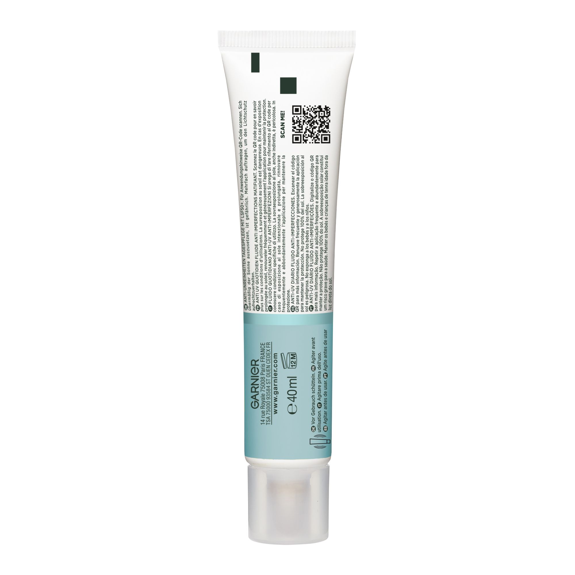 Fluide Anti Imperfections - Hautklar - BHA + Niacinamid Daily UV Anti-Unreinheiten Fluid