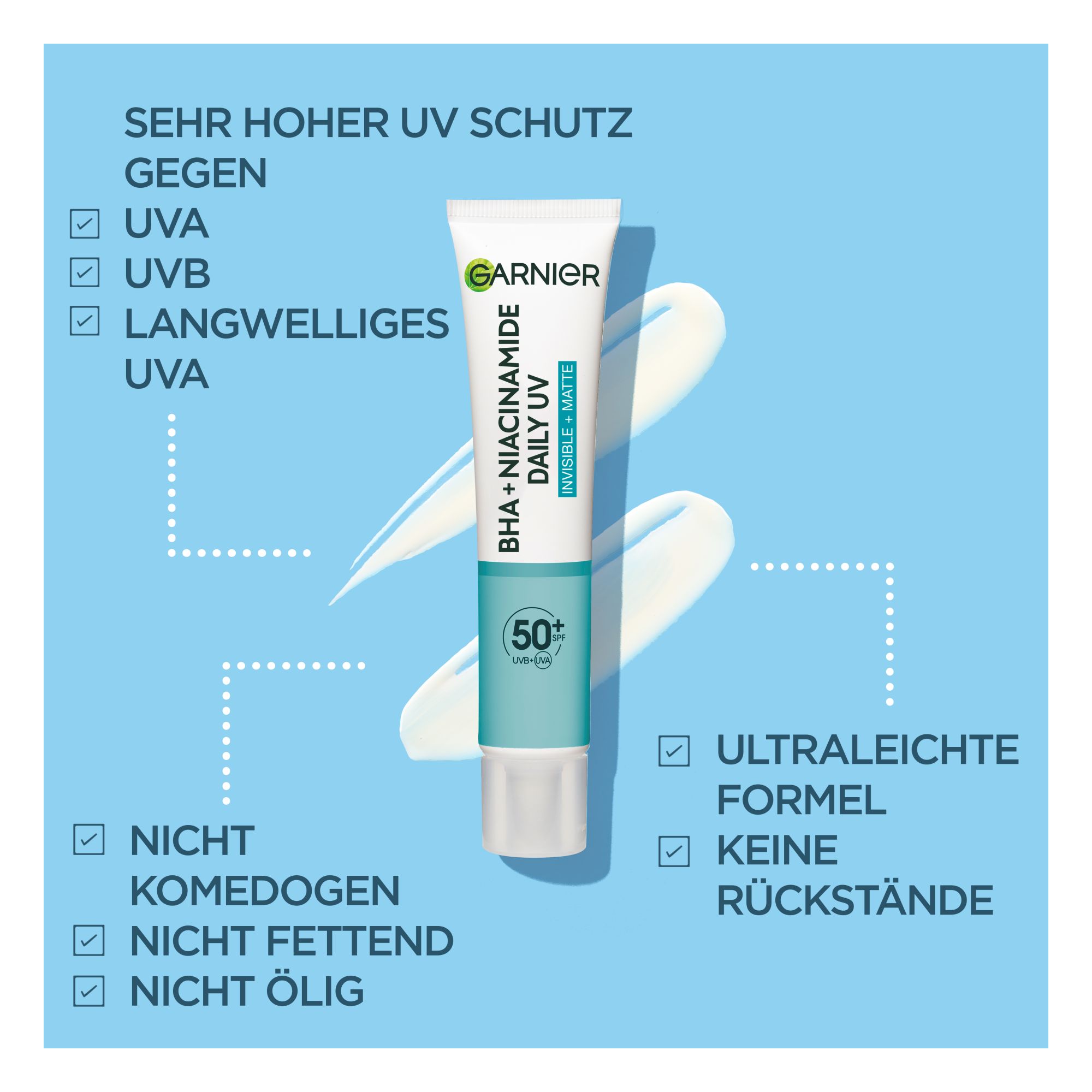 Fluide Anti Imperfections - Hautklar - BHA + Niacinamid Daily UV Anti-Unreinheiten Fluid