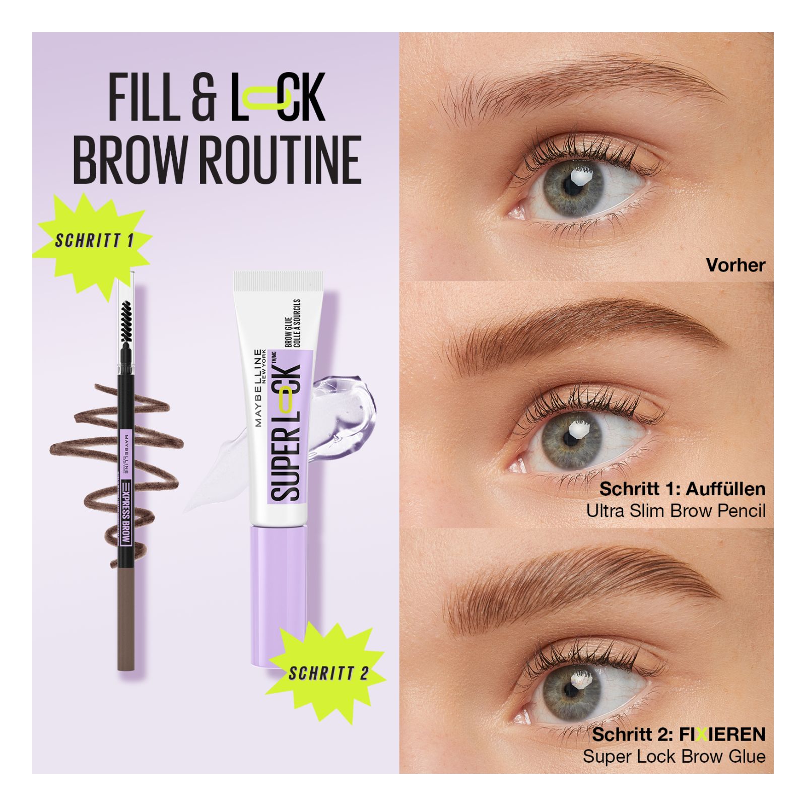 Super Lock Brow Glue -- Augenbrauen-Gel Super Lock Brow Glue -- Augenbrauen-Gel