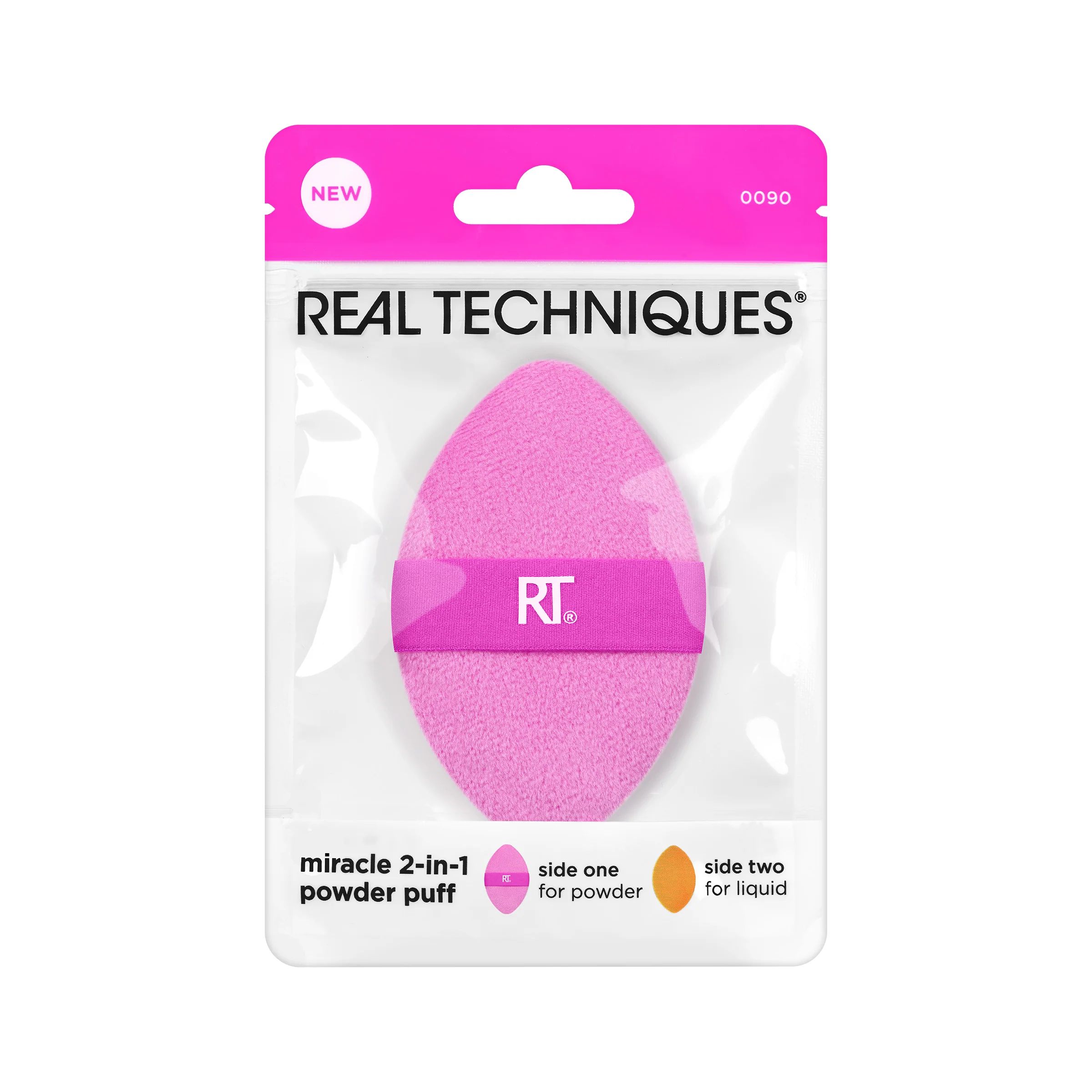 Éponge à Maquillage - Miracle 2-In-1 Powder Puff Éponge à Maquillage - Miracle 2-In-1 Powder Puff