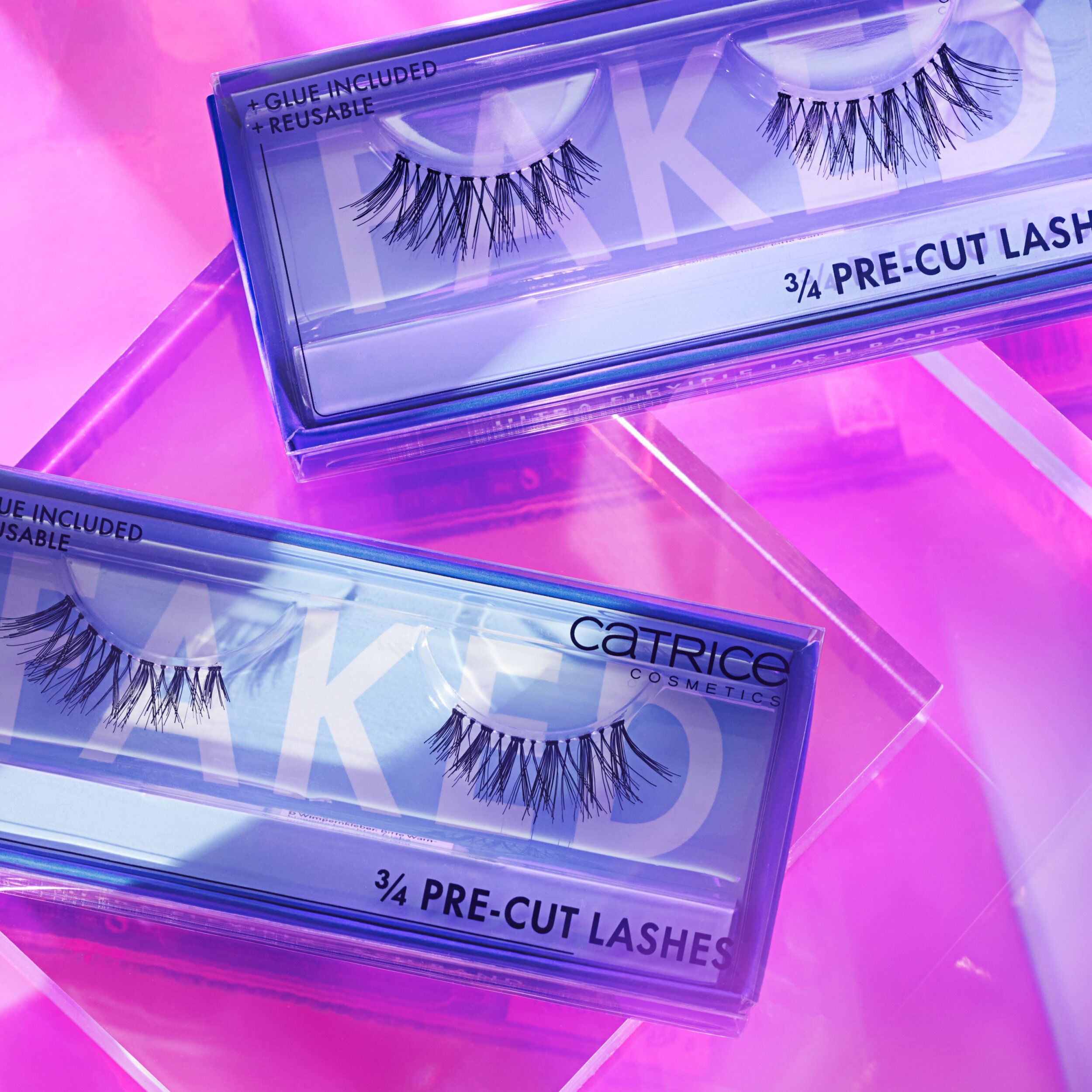 Faked 3/4 Pre-Cut Lashes Faked 3/4 Pre-Cut Lashes