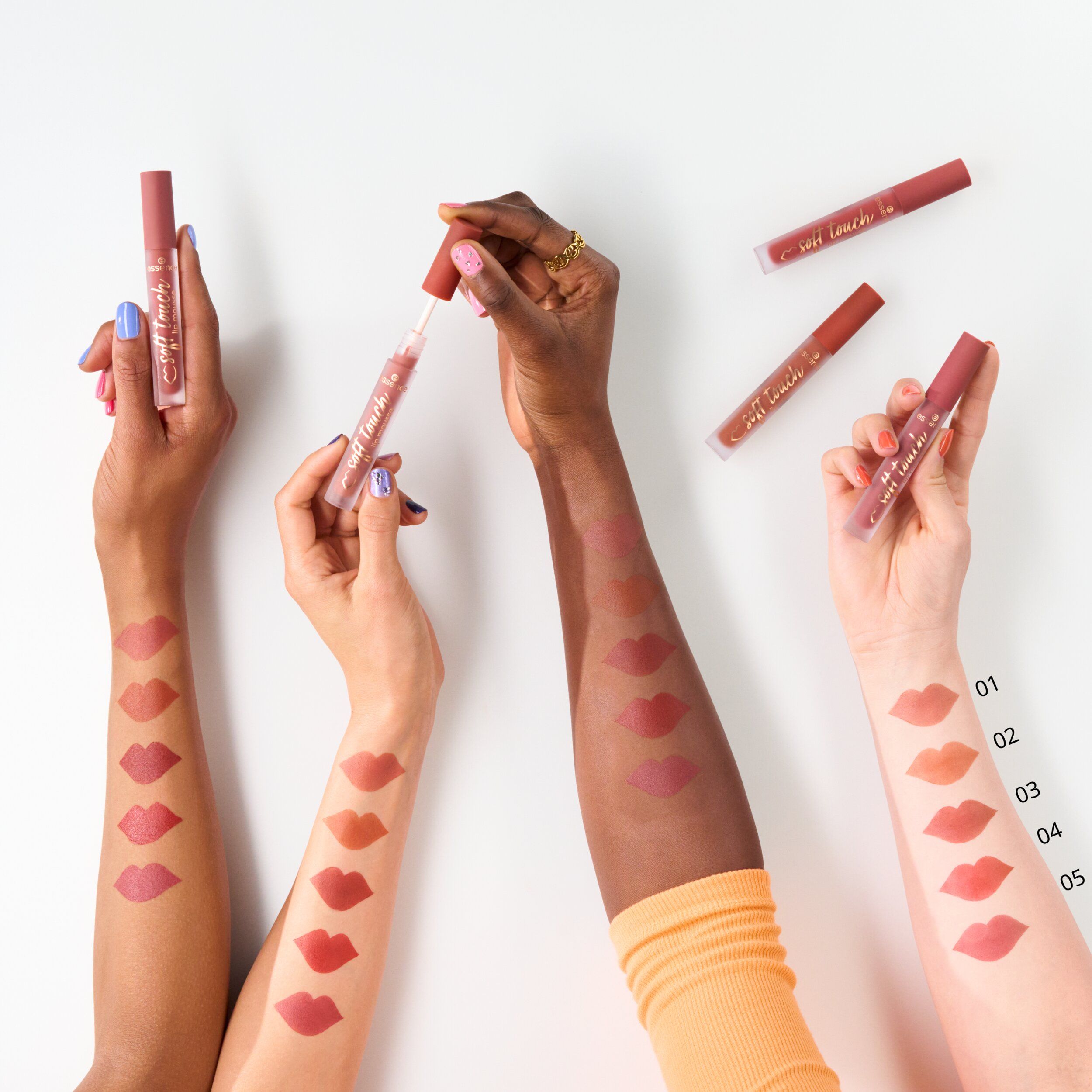 Soft Touch Lip Mousse -- Flüssig-Lippenstift Soft Touch Lip Mousse -- Flüssig-Lippenstift
