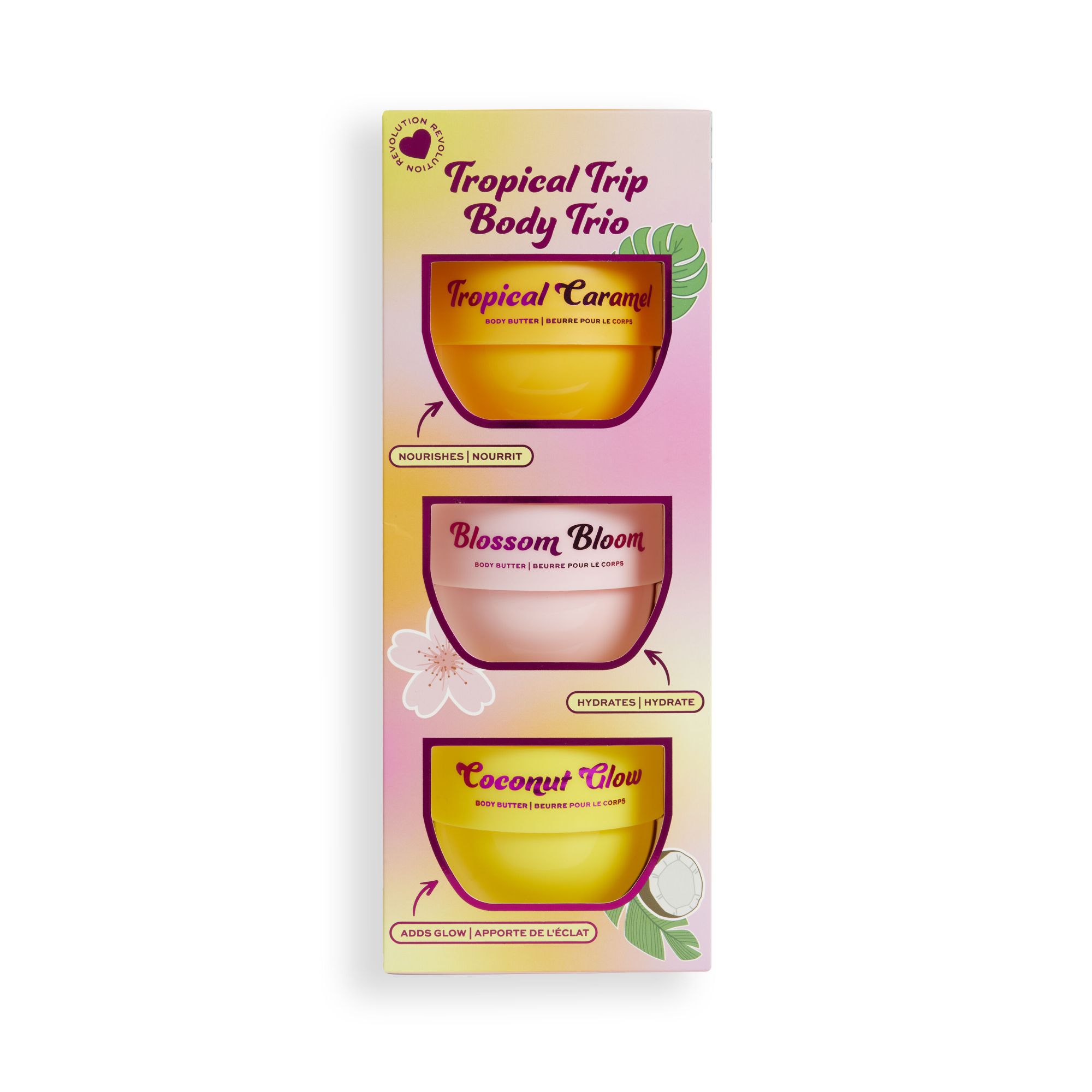 Mini Bodylotion-Set - Tropical Trip Body Cream Trio Mini Bodylotion-Set - Tropical Trip Body Cream Trio