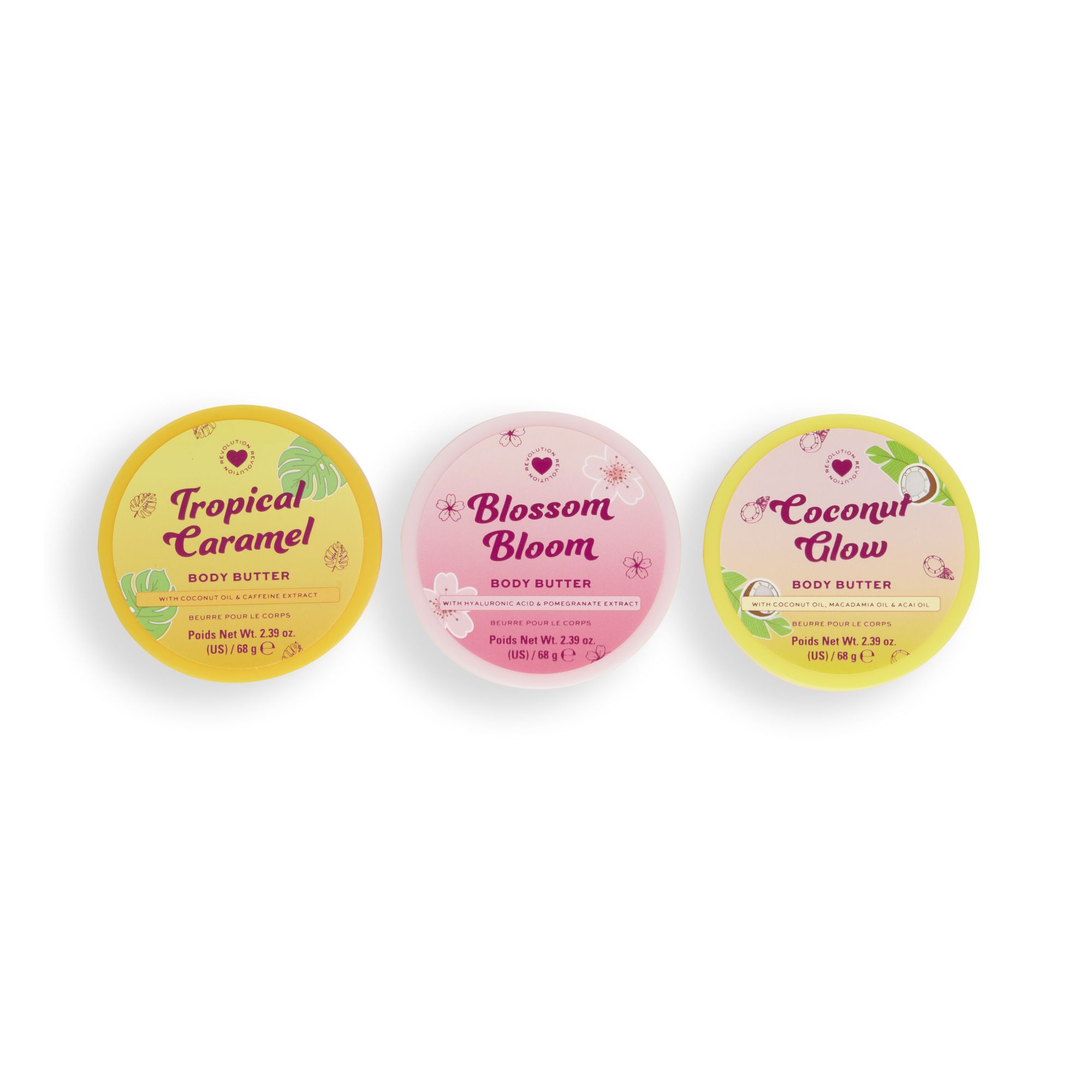 Mini Bodylotion-Set - Tropical Trip Body Cream Trio