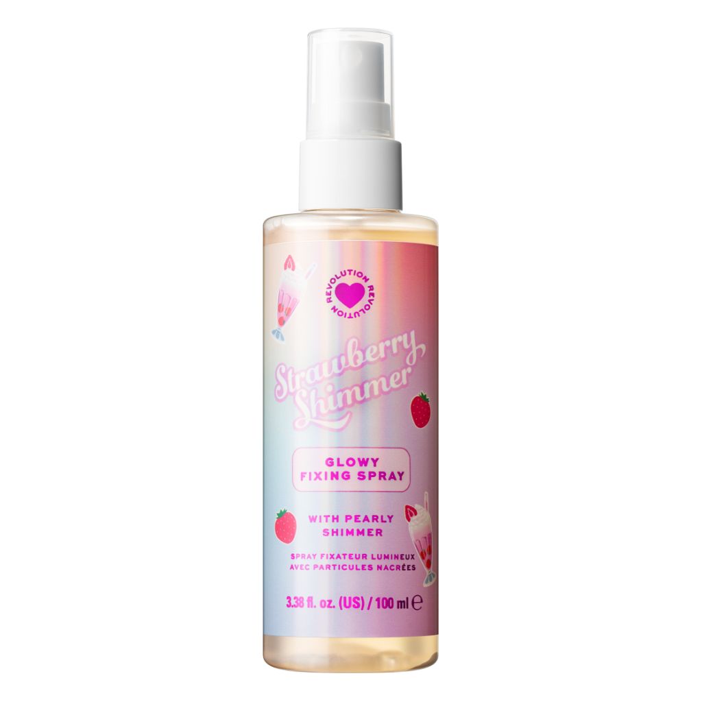 Strawberry Shimmer Glowy Fixing Spray -- Make-Up Fixierspray Strawberry Shimmer Glowy Fixing Spray -- Make-Up Fixierspray