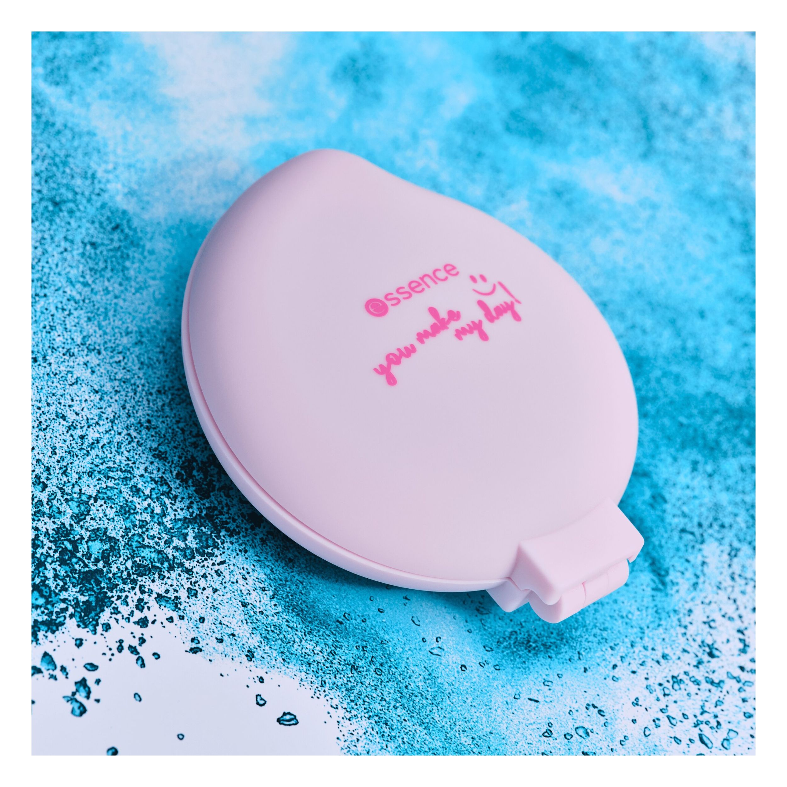 Brosse à Cheveux Mini & Miroir - You Make My Day! - Pocket Hair Brush & Mirror Brosse à Cheveux Mini & Miroir - You Make My Day! - Pocket Hair Brush & Mirror