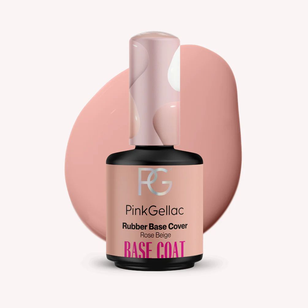 Gel Base Coat With Color Effect - Rubber Base Cover