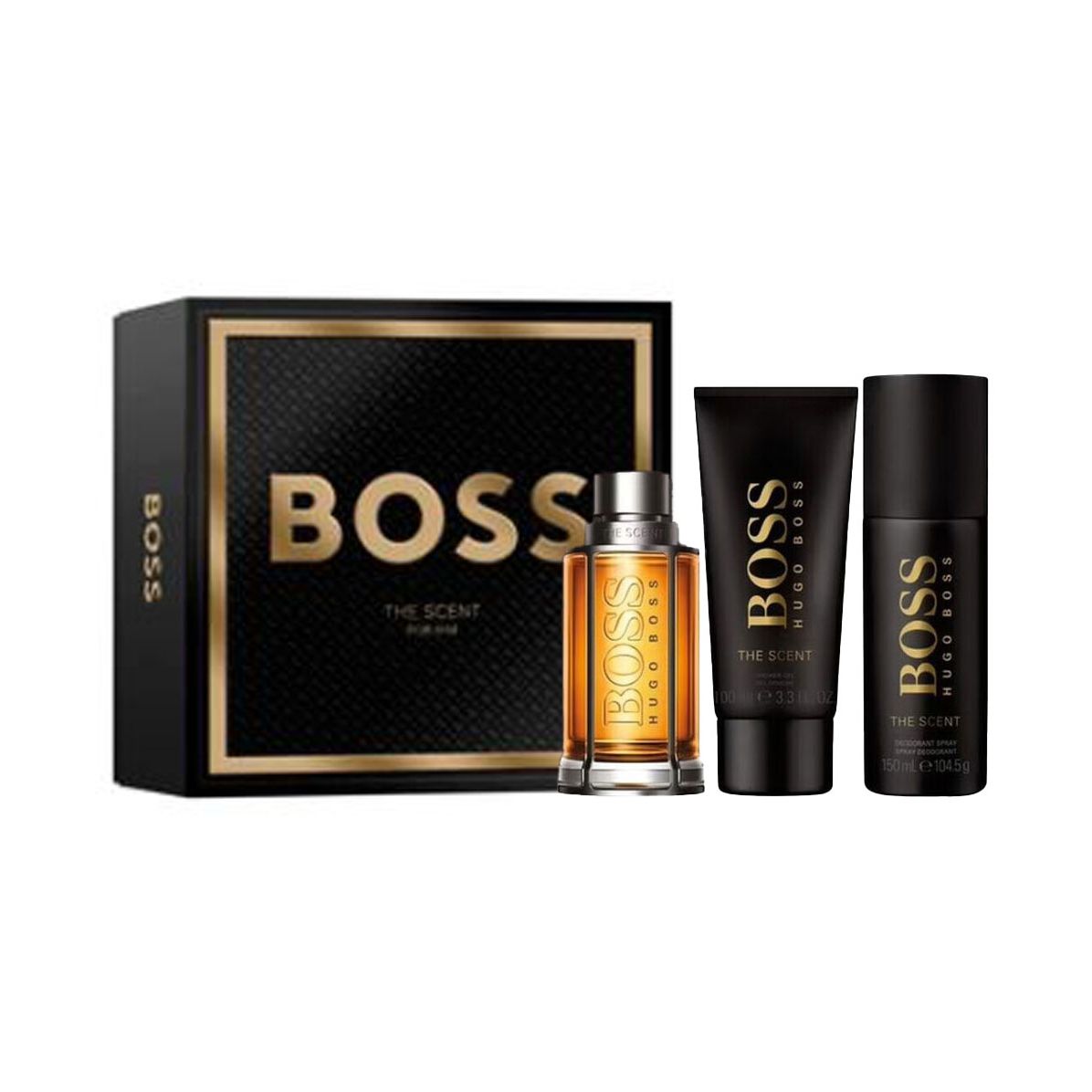 Gift Set - The Scent For Him Eau de Toilette, Shower Gel & Deo Spray