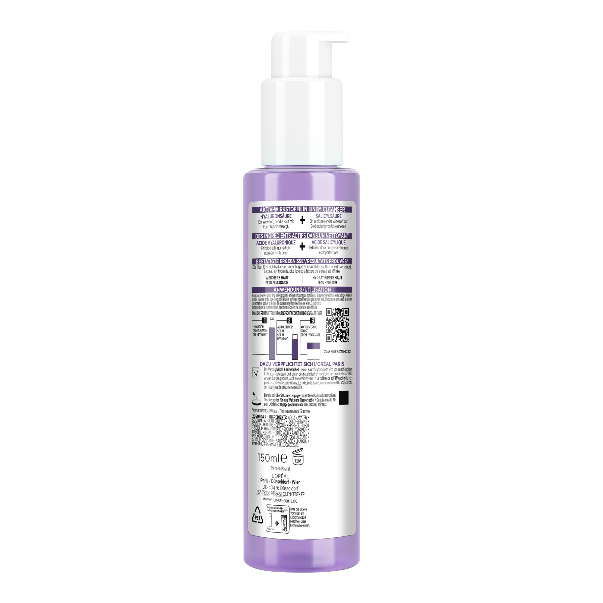 Gel Nettoyant - Revitalift - Hydration Reinigungsgel
