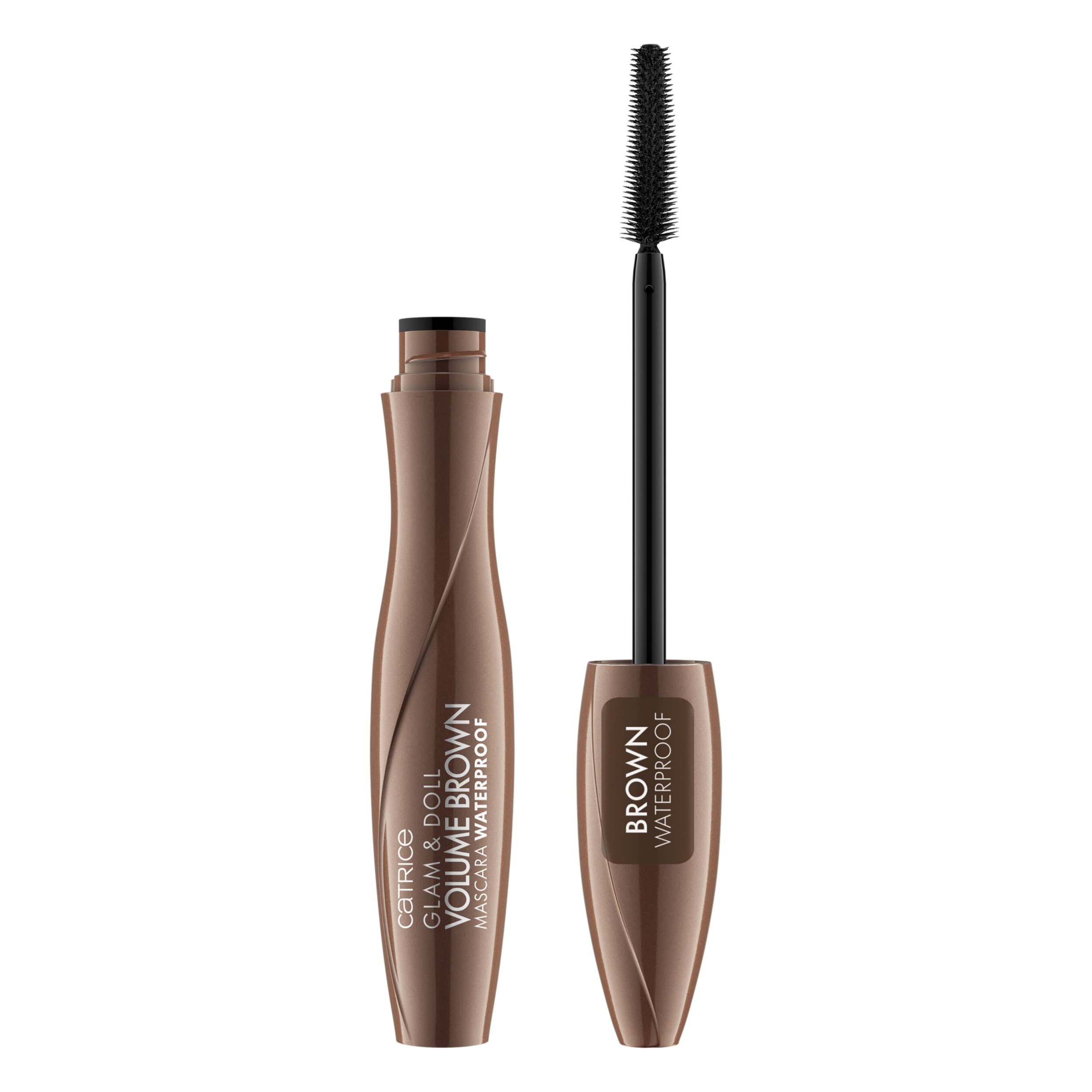 Glam & Doll Volume Brown Mascara Waterproof Glam & Doll Volume Brown Mascara Waterproof