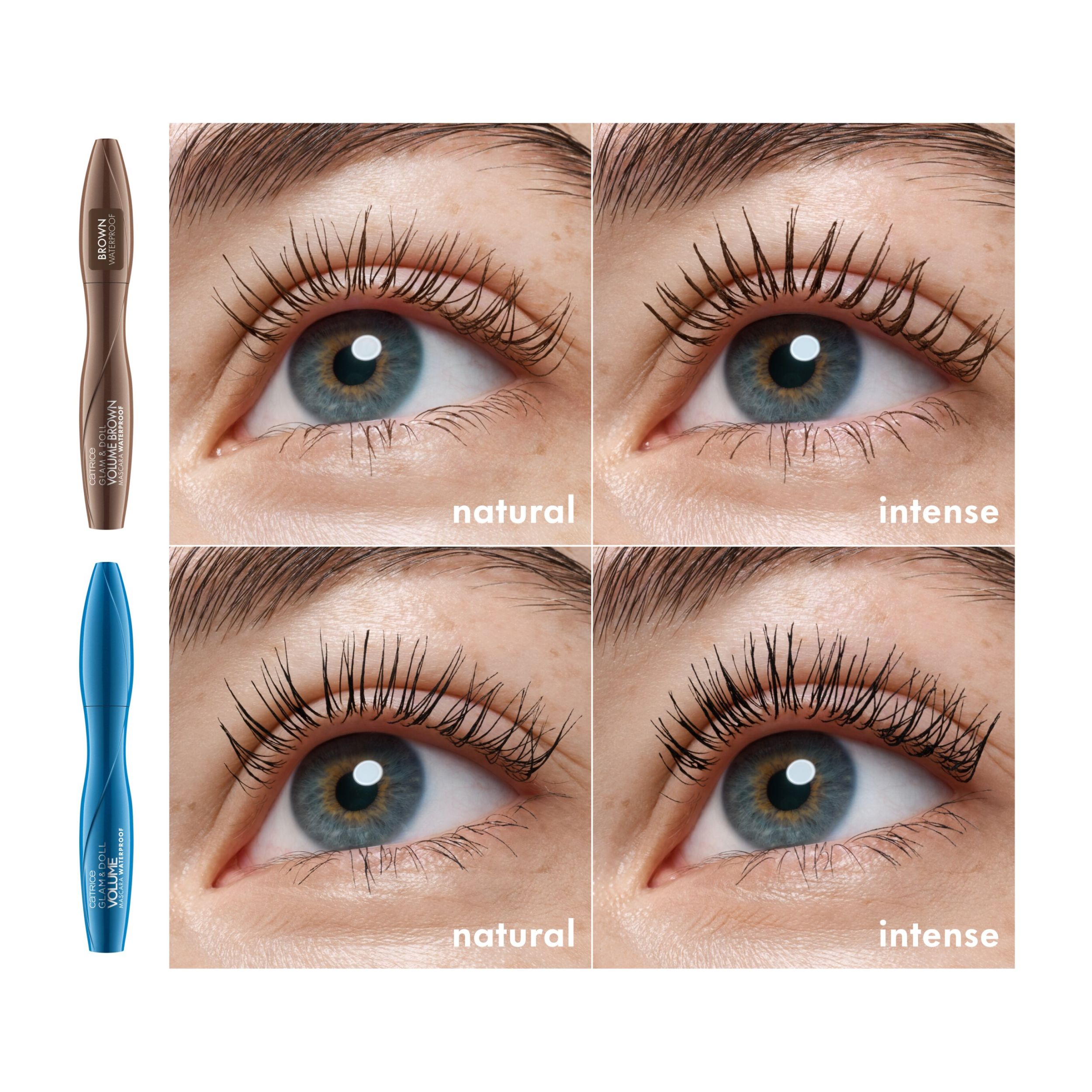 Glam & Doll Volume Brown Mascara Waterproof Glam & Doll Volume Brown Mascara Waterproof
