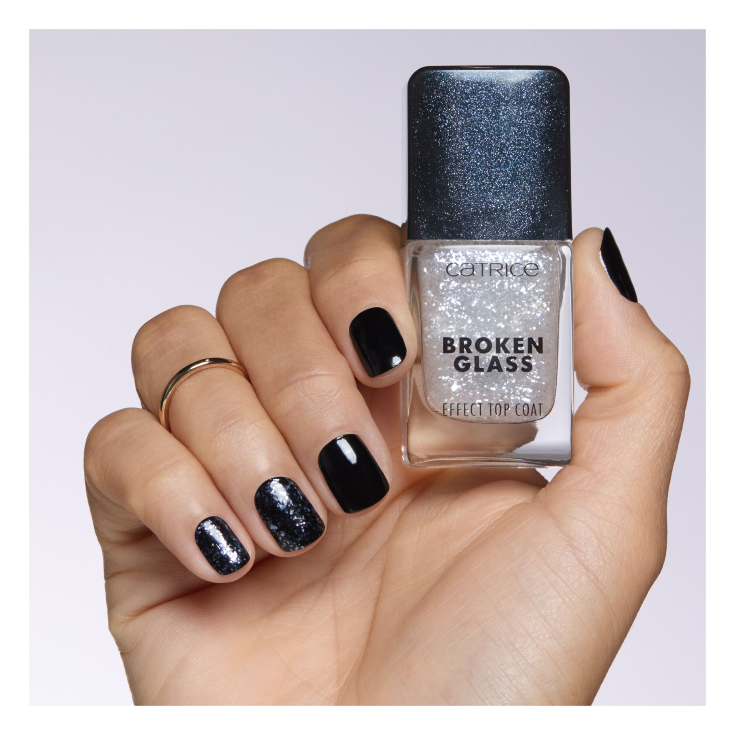 Broken Glass Effect Top Coat -- Überlack